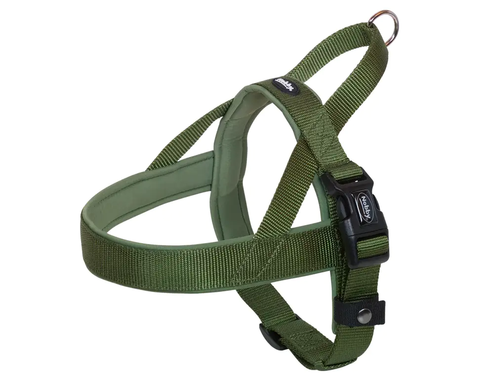 Nobby Norweger-Hundegeschirr Classic Preno waldgrün