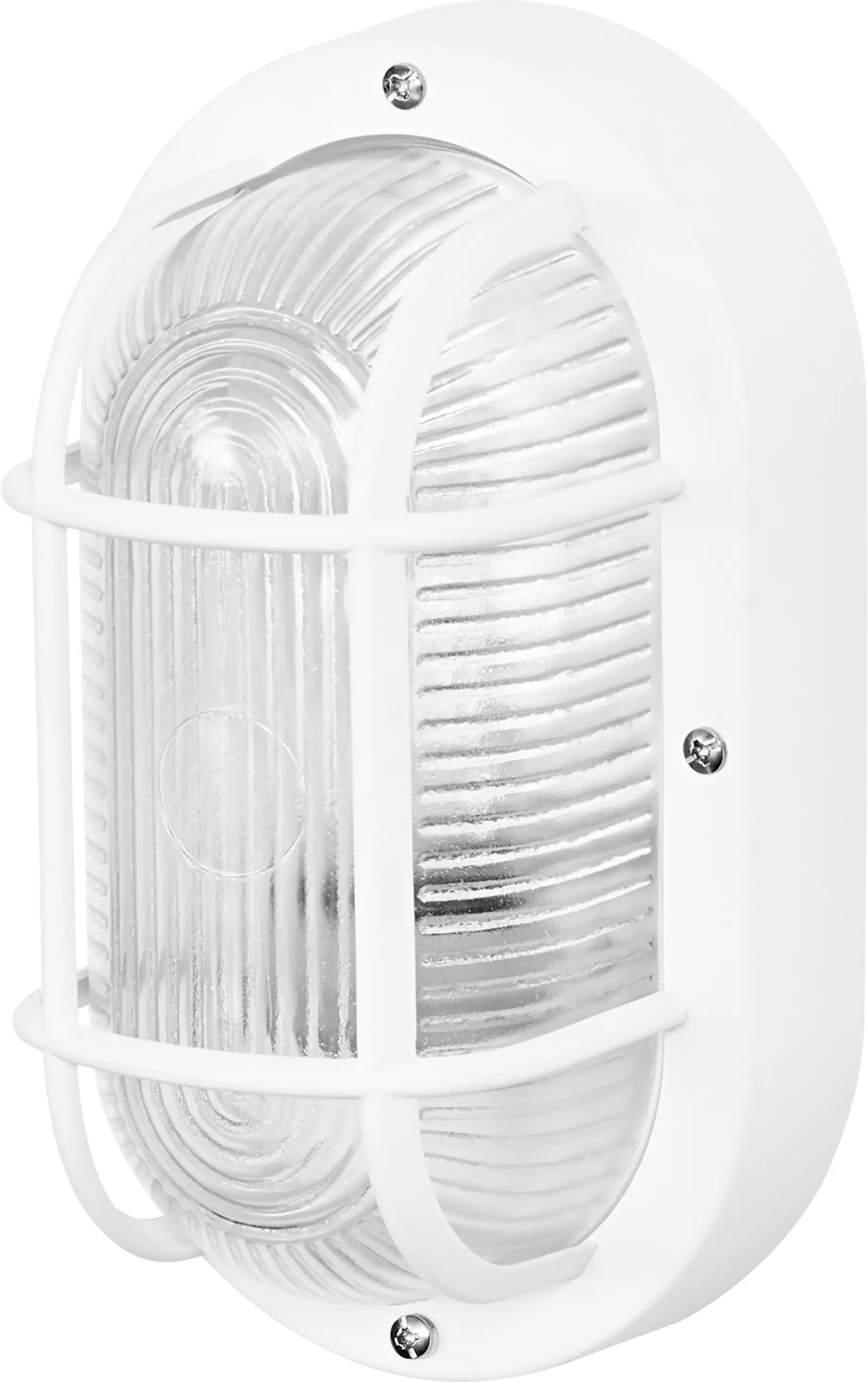 Osram LED Wandleuchte Bulkhead Essential Oval E27 weiß