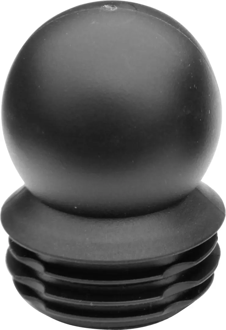 Floraworld Pfostenkappe Kugel Ø 3,4 cm schwarz