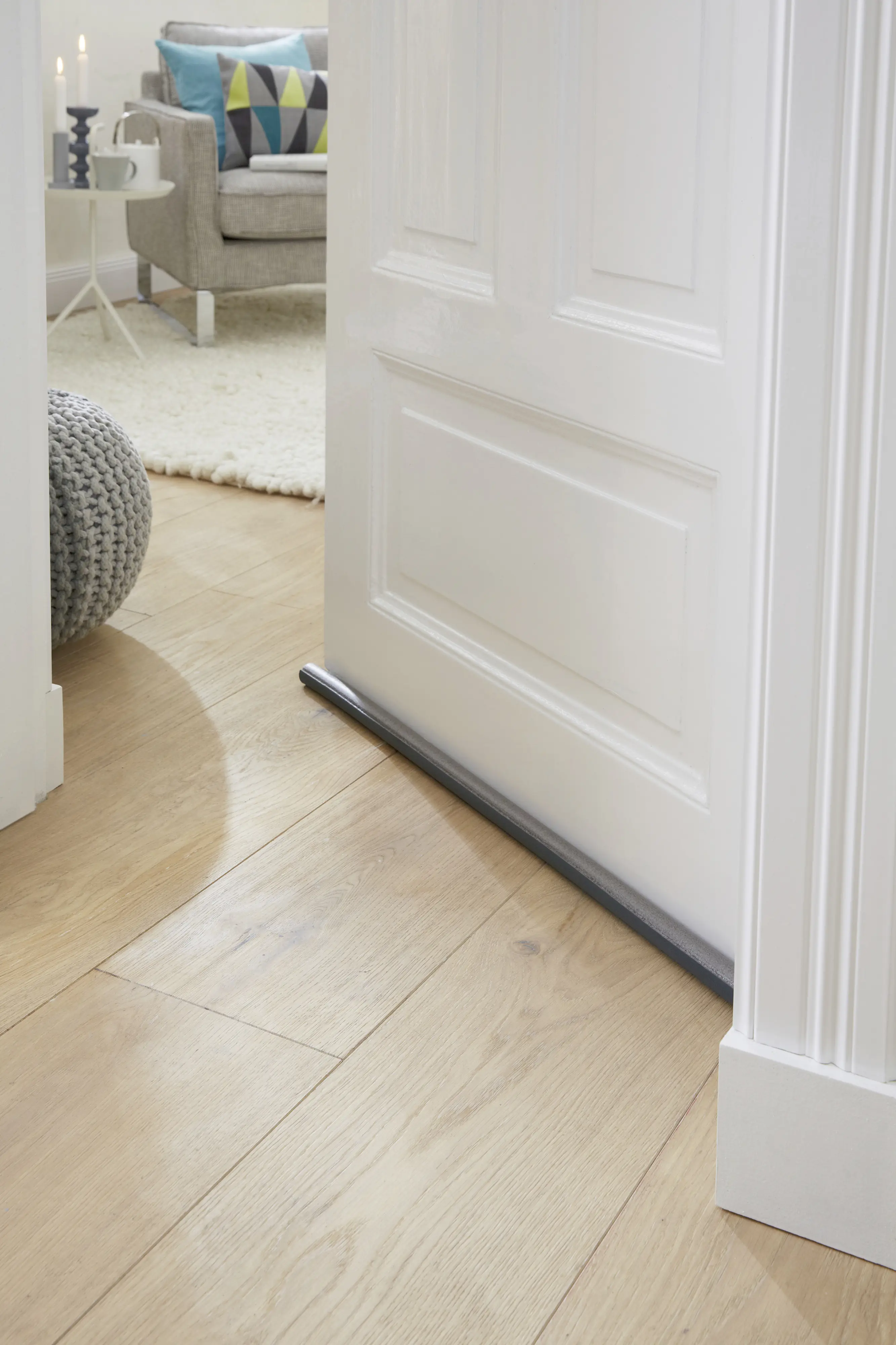 tesa Insulation Türbodendoppeldichtung grau, 95 cm x 25 mm