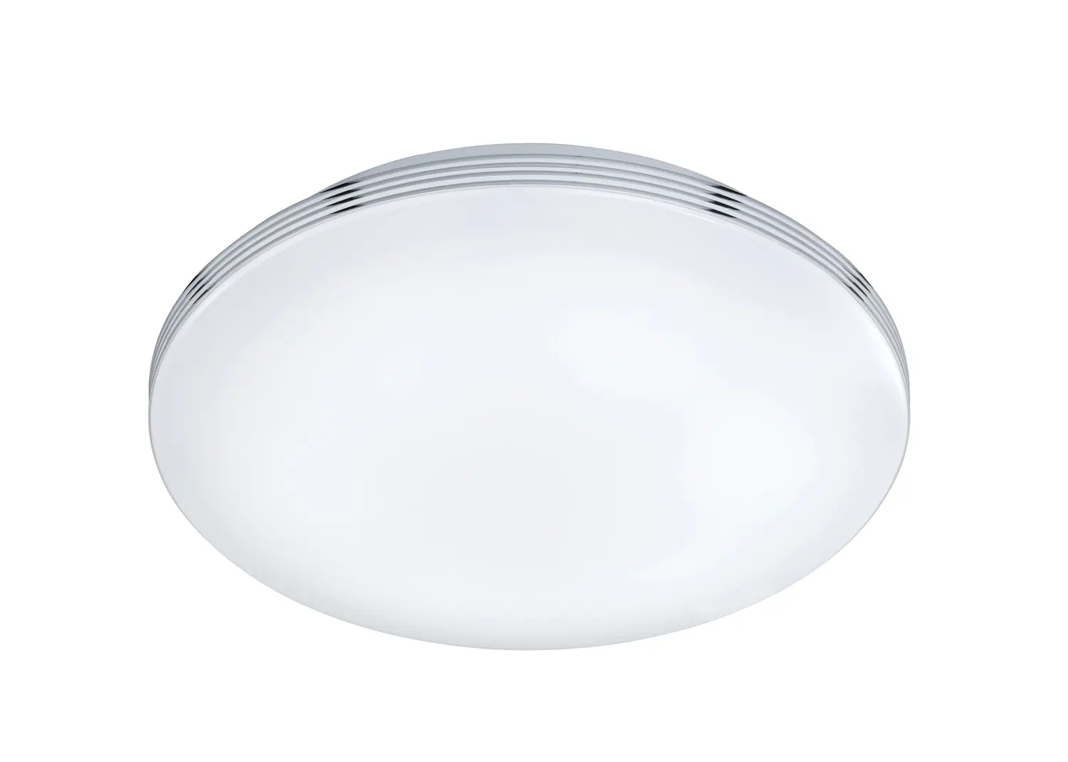 Trio LED-Deckenleuchte Apart Ø35 cm chrom warmweiß
