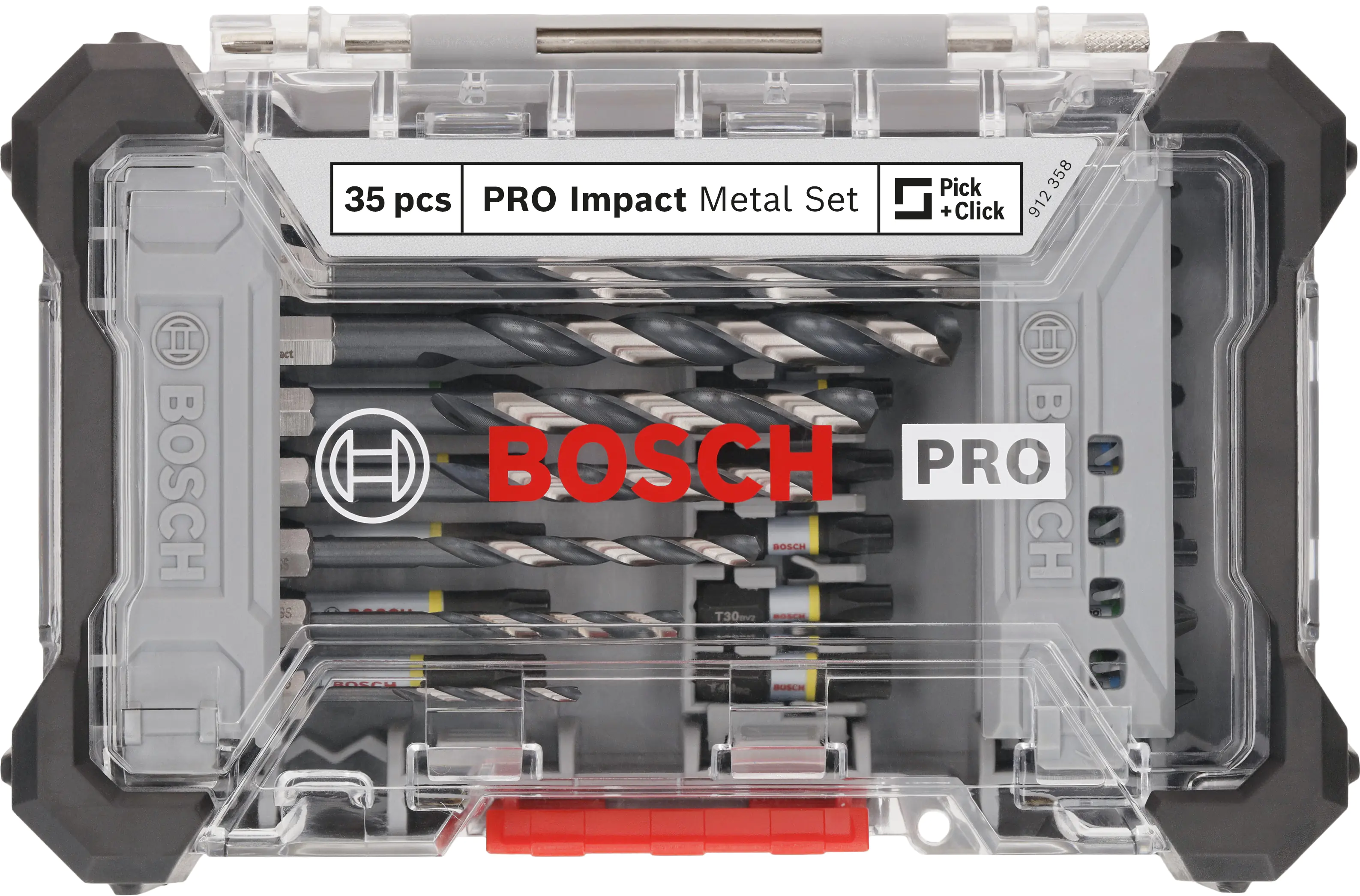 Bosch PRO Impact Metallbohrer und Bit-Set 35-teilig