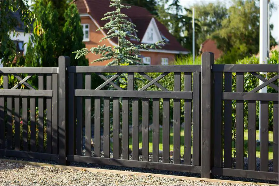 Plus Zaunelement Vinesse 150 x 96 cm schwarz