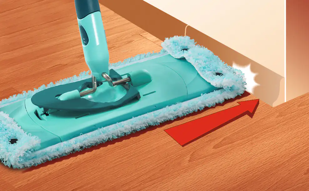 Leifheit Wischbezug Clean Twist/Combi M micro duo, 33 cm