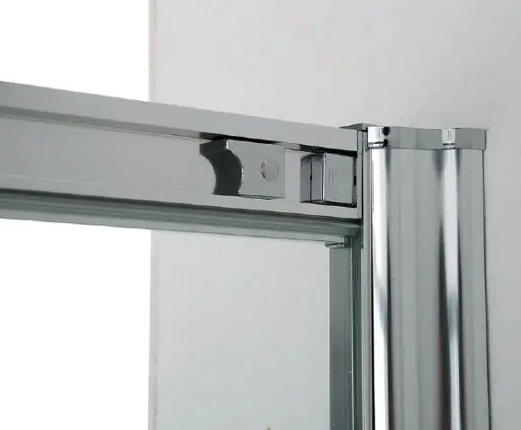 Primaster Eckdusche Easy-6 Schiebetür 80 x 80 cm Klarglas chrom