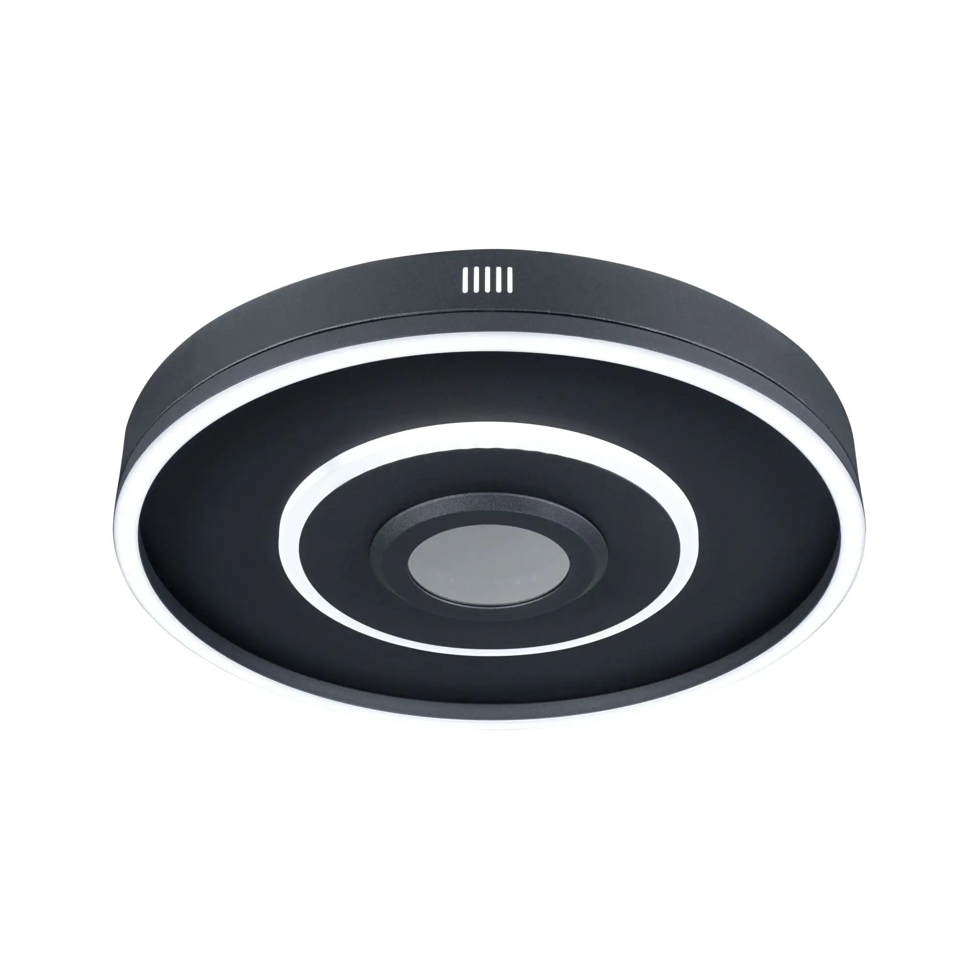 Paulmann LED Deckenleuchte Spaceglow Four schwarz matt Ø 39 cm RGBW