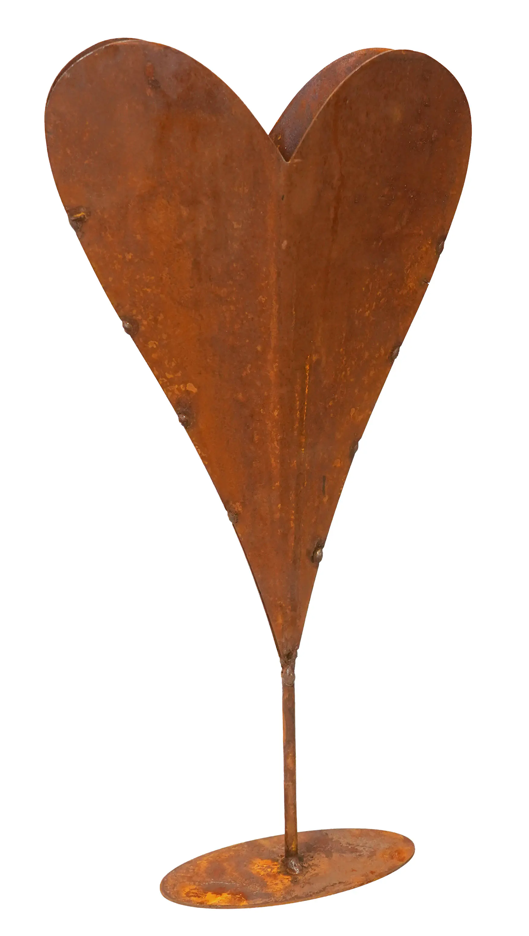 Badeko Herz Kaprun 38 x 17 cm rostbraun