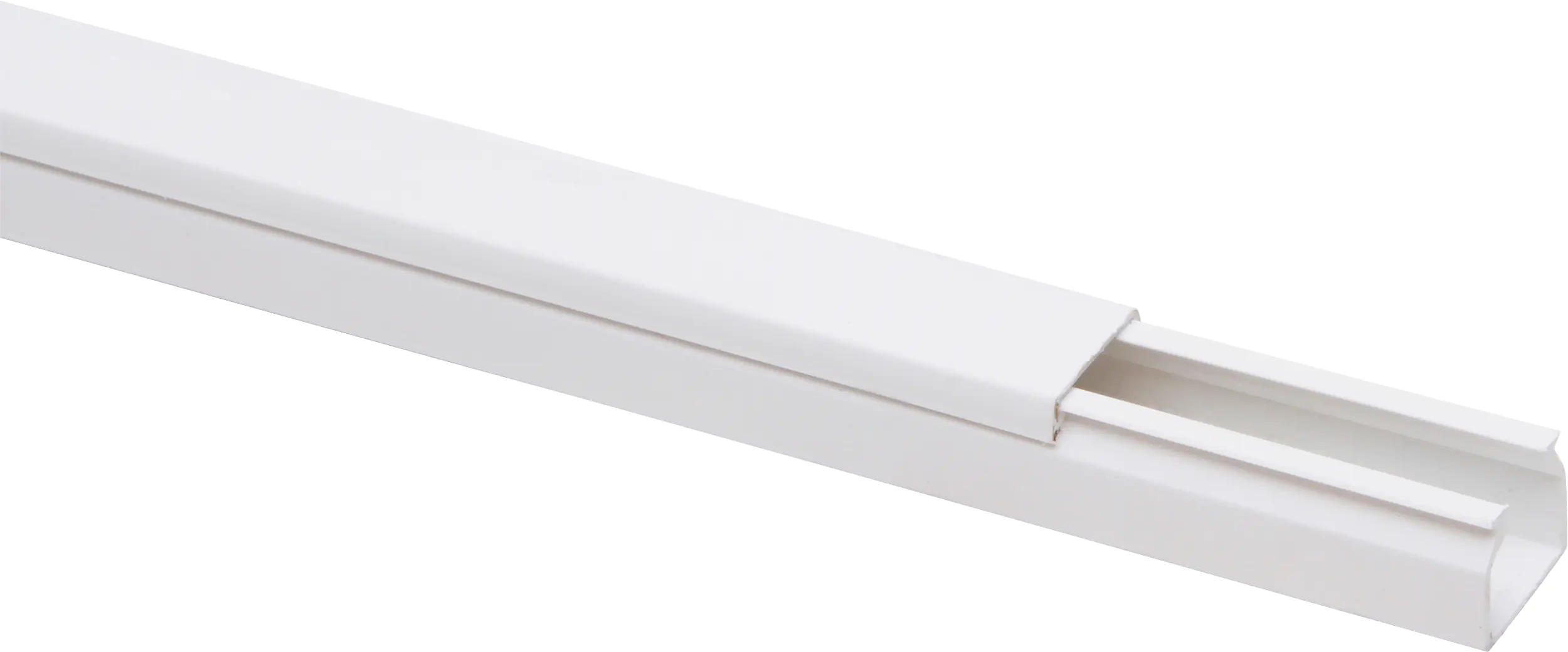 Kabelkanal 2 m, 15 x 15 mm, weiß