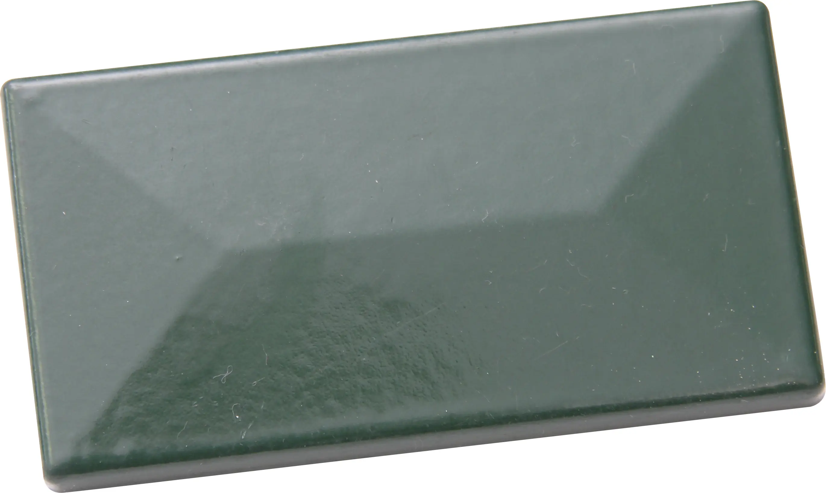 Floraworld Pfostenkappe 6 x 4 cm mit Abdeckschiene Aluminium grün