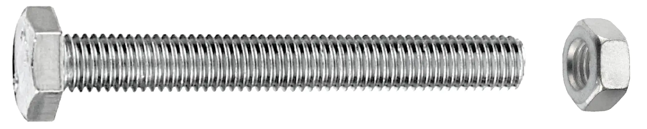 Connex Sechskantschrauben M10 x 25 mm - 75 Stück