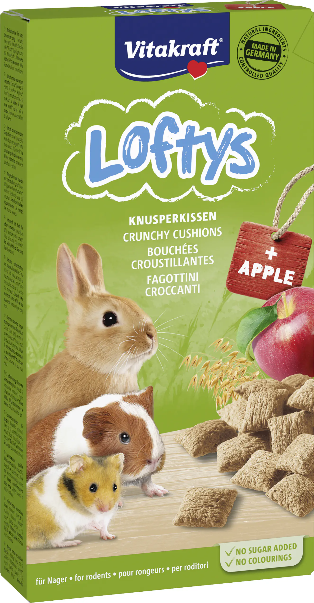 Vitakraft Loftys Knusperkissen Apfel 100 g