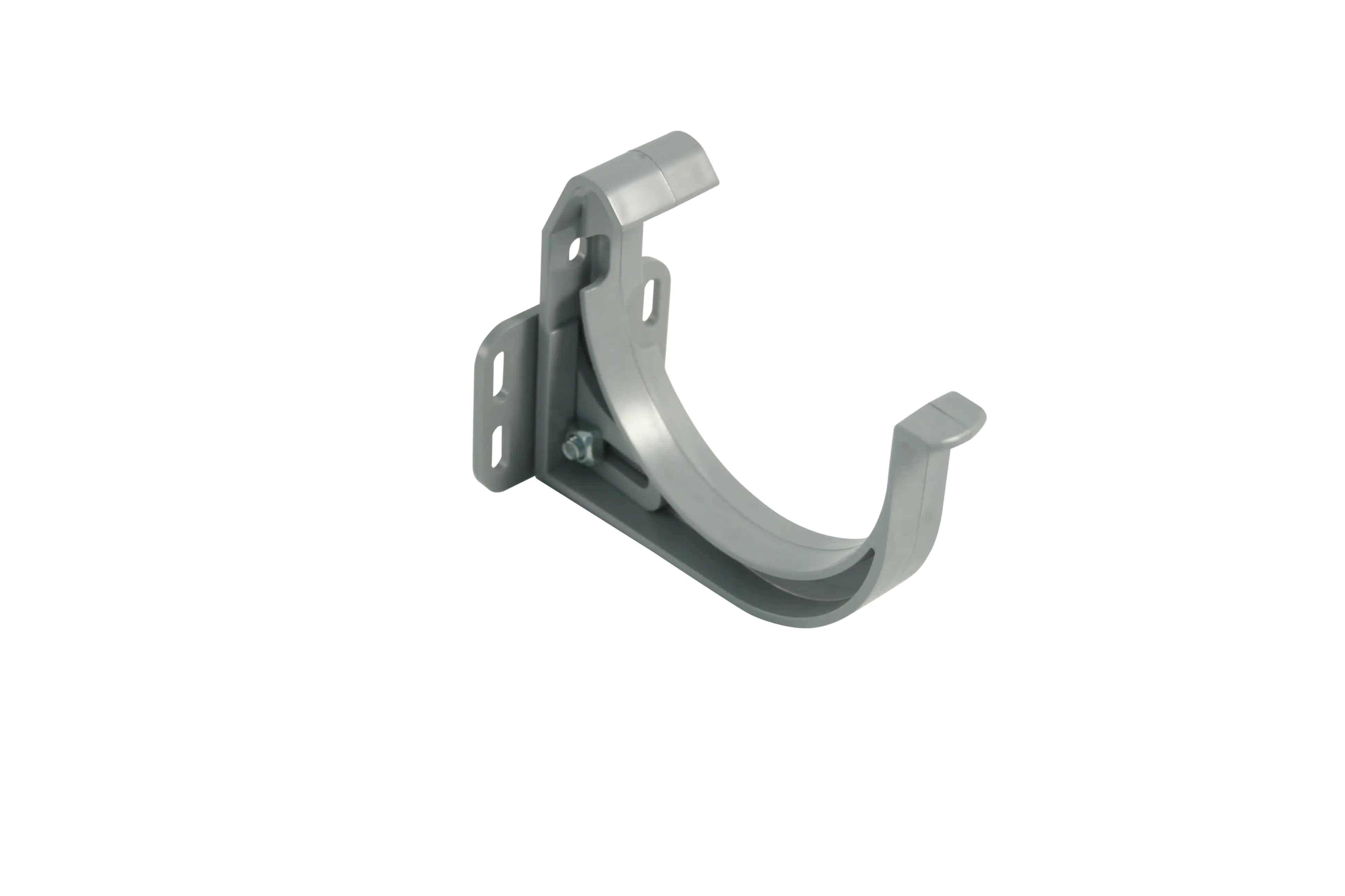 Marley Rinnenhalter Halbrund, verstellbar, RG 75, grau