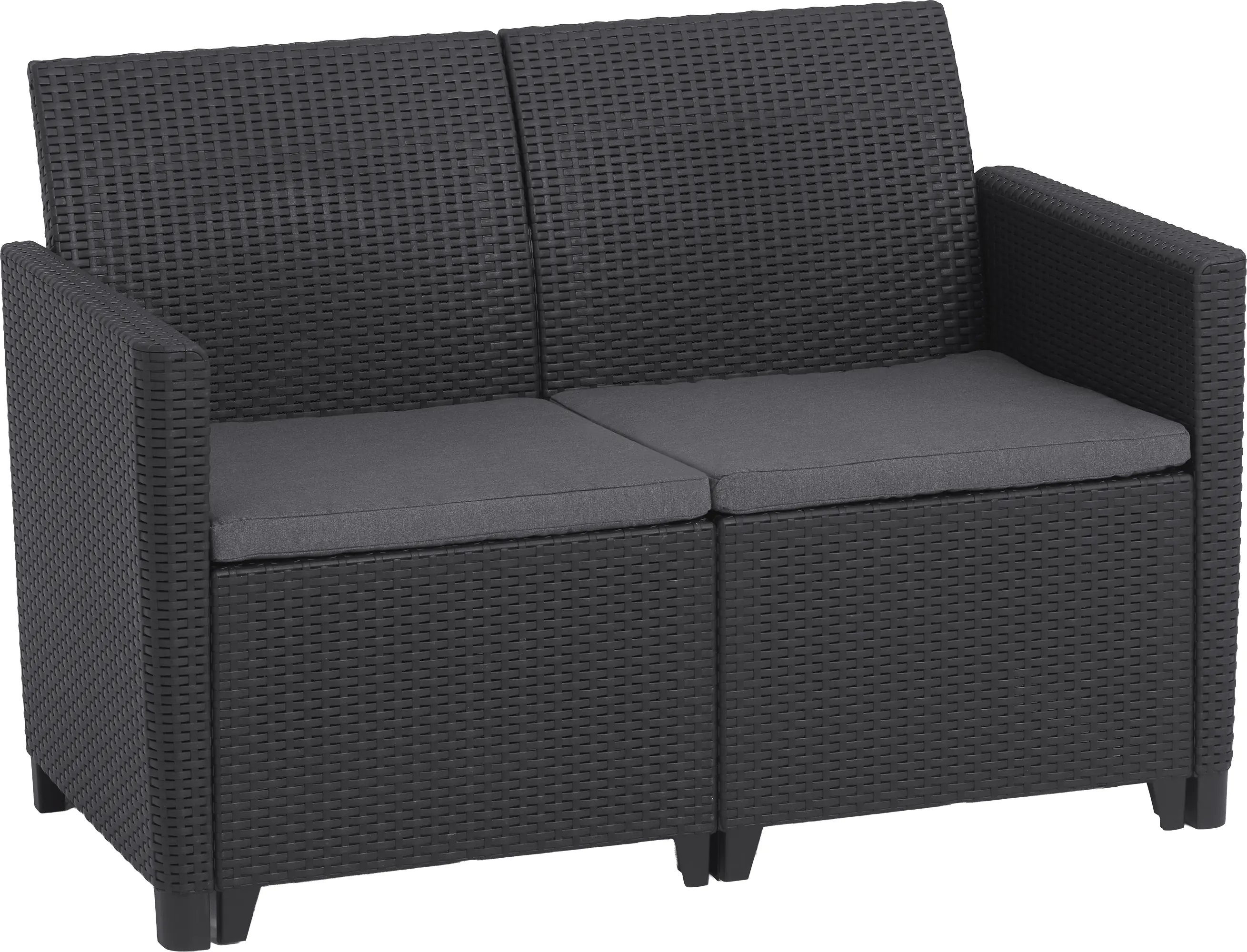 Keter Gartenmöbel-Set Marie Kunststoff in Rattan-Optik