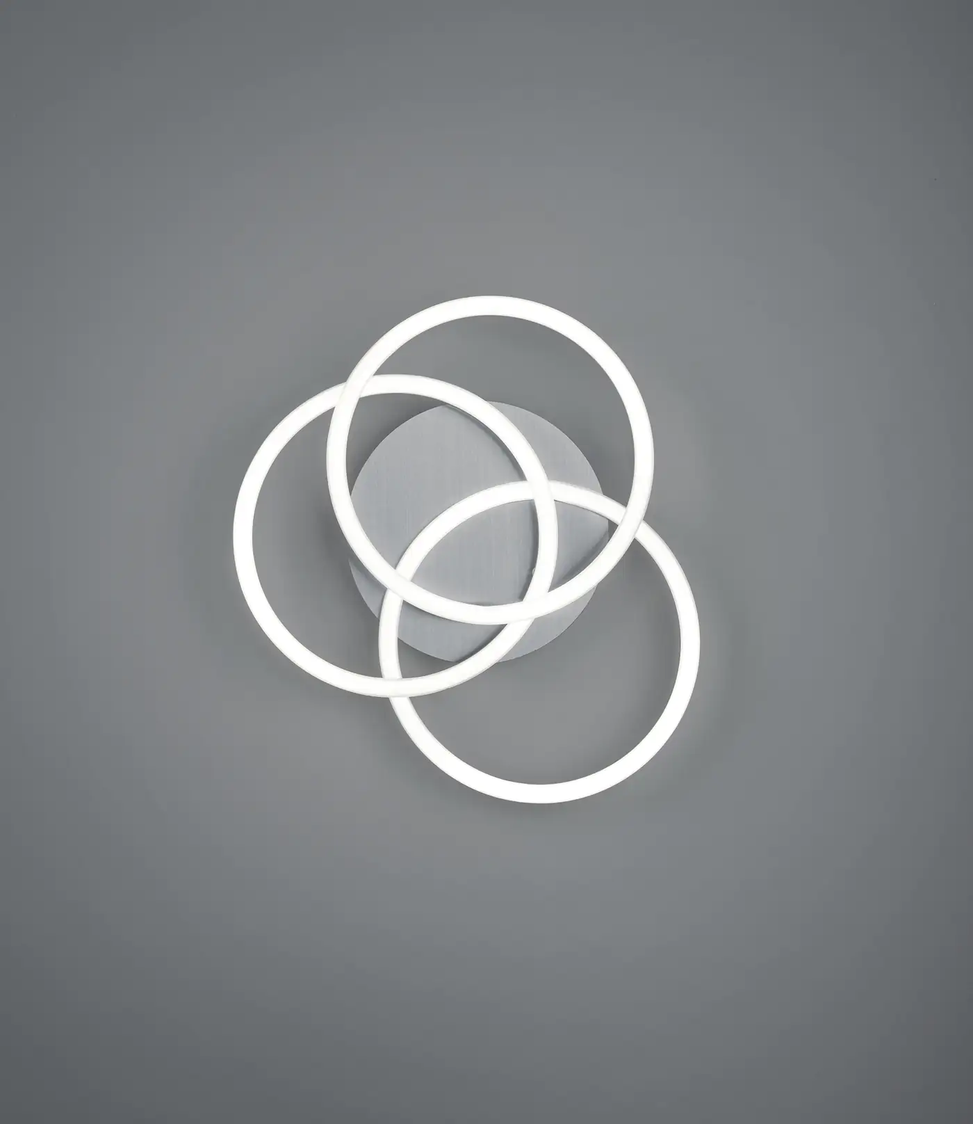 Reality LED Deckenleuchte Circle nickel matt Fernbedienung