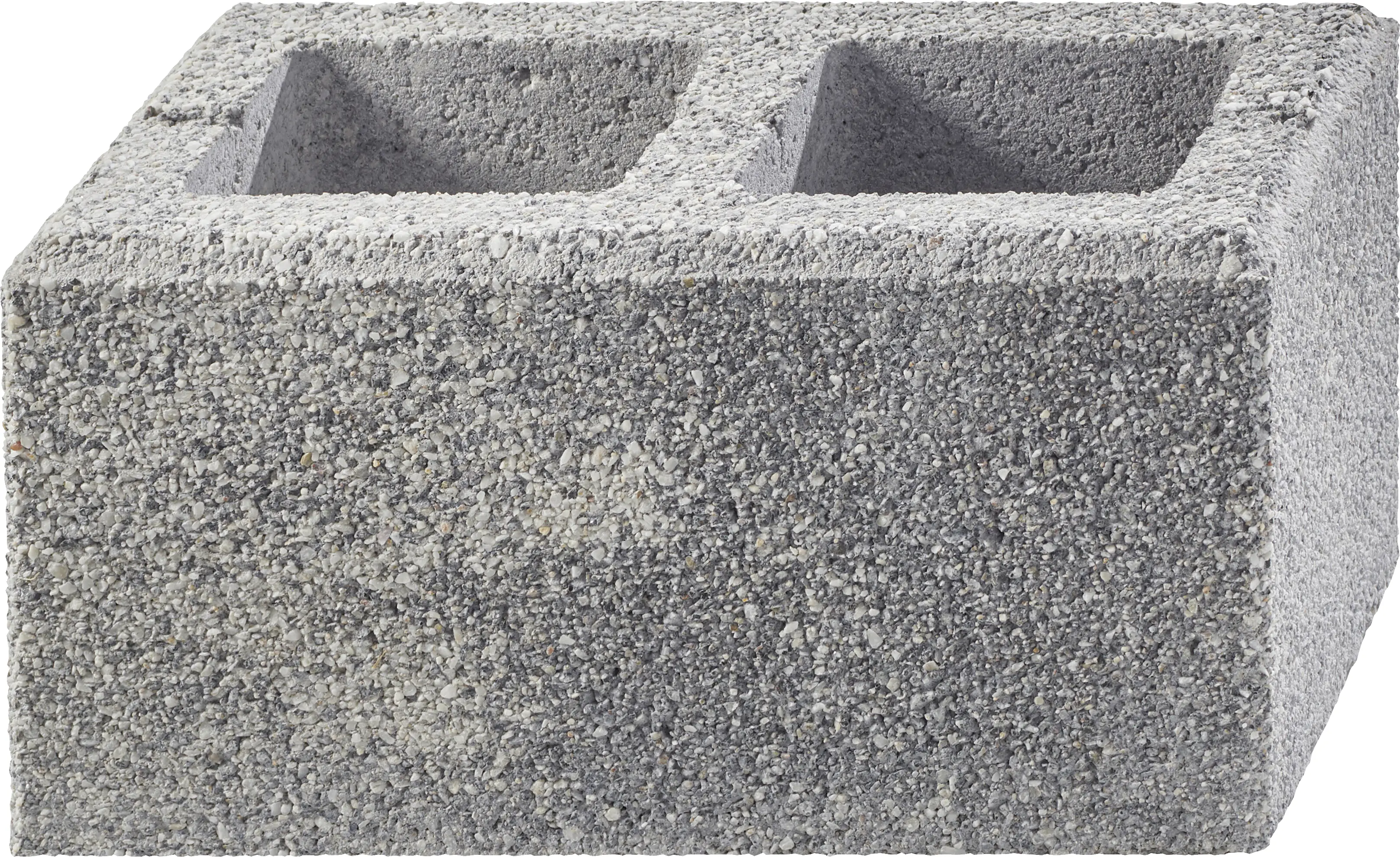 Kann Mauerstein Gomera 40 x 20 x 20 cm grau-alpine