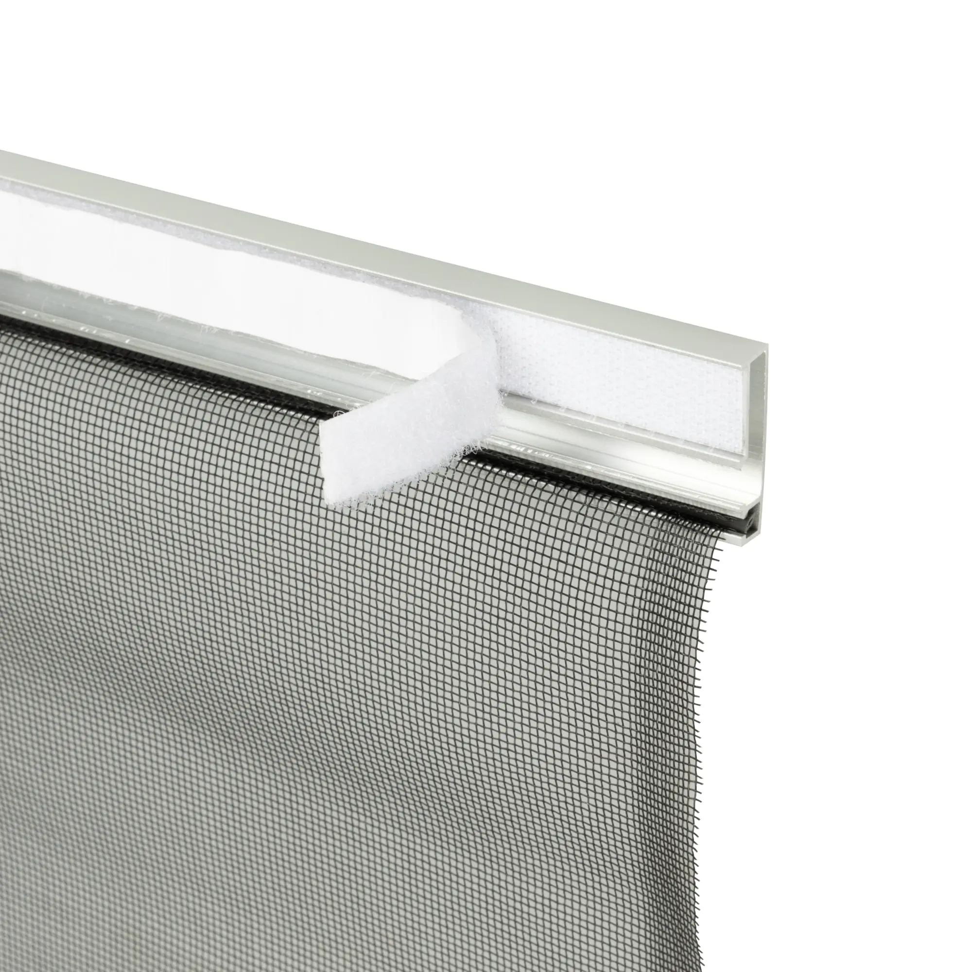 Primaster Fliegenschutz-Türvorhang Teleskop Alu 120 x 250 cm anthrazit 
