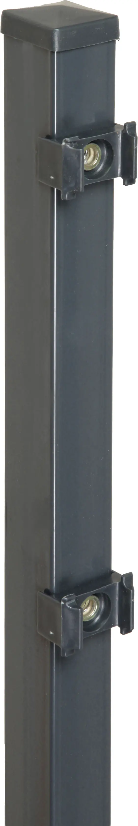 Floraworld Zaunpfosten Classic 150 x 4 x 4 cm anthrazit