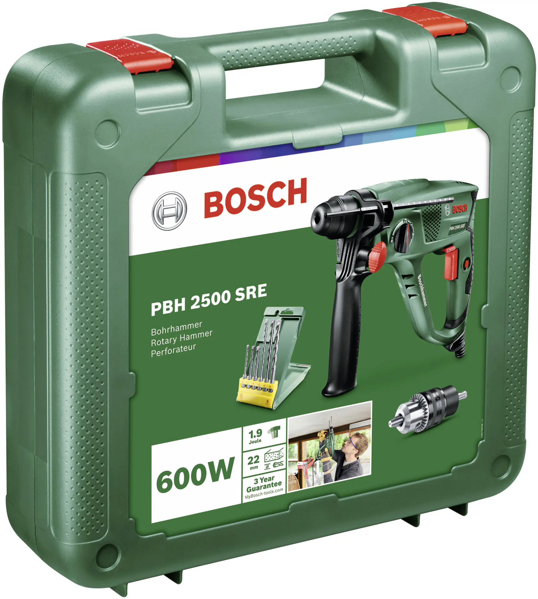 Bosch Bohrhammer PBH 2500 SRE 600 W