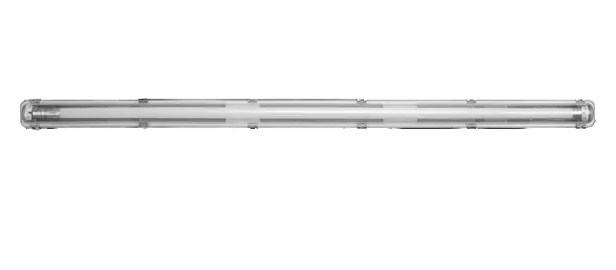 Ledvance Feuchtraumleuchte 1-flammig grau 120 cm neutralweiß 