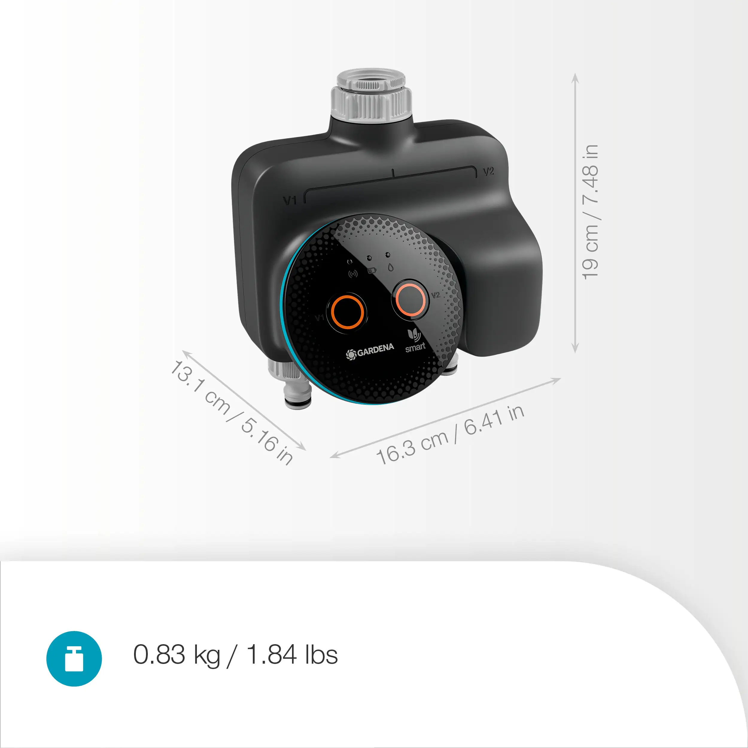Gardena Bewässerungscomputer Smart Dual Water Control
