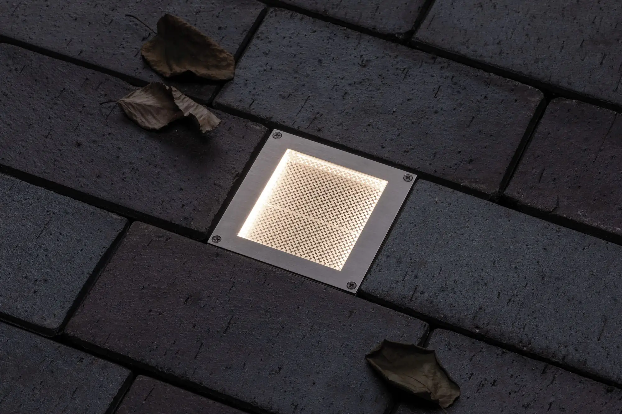 Paulmann Solar LED Bodeneinbauleuchte Aron 10 cm mit Bewegungsmelder