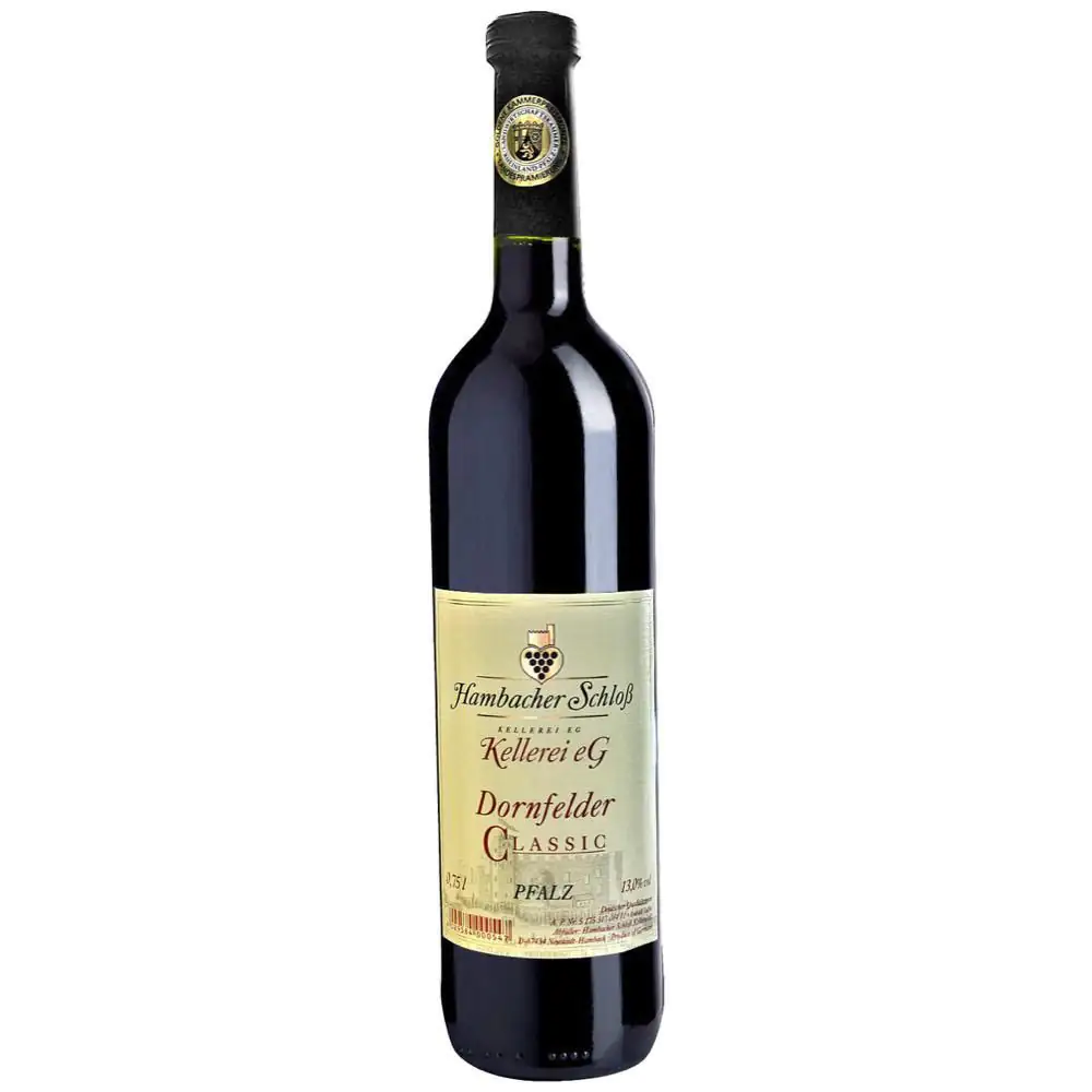 Hambacher Schloss Rotwein Dornfelder Classic 0,75 l