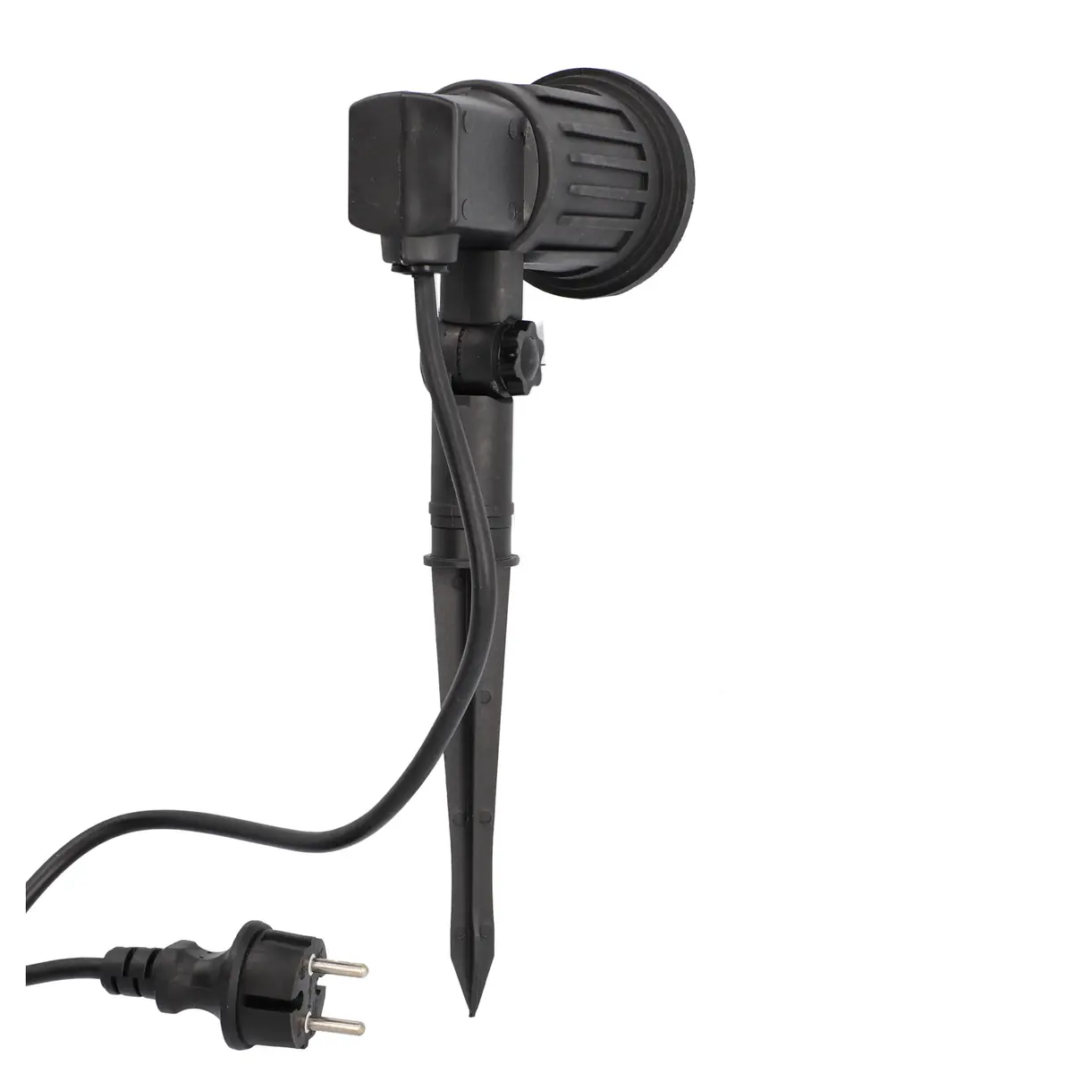 Unitec LED-Wegeleuchte mit Erdspieß 1,5 m schwarz