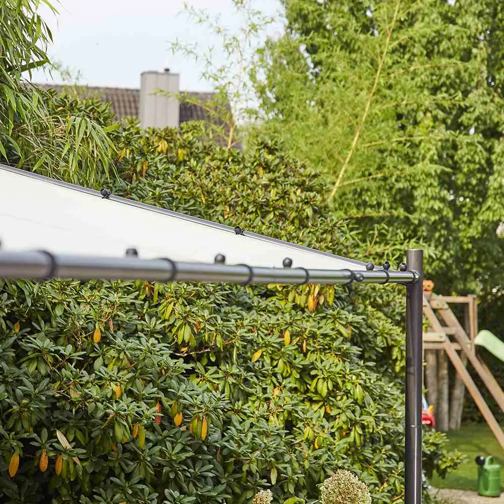 Siena Garden Pavillon Levino 300 x 400 cm grau