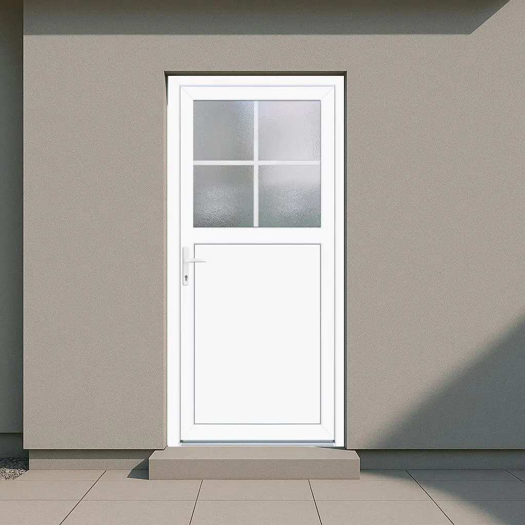 Panto Nebeneingangstür Kunststoff 502 98 x 198 cm DIN links weiß