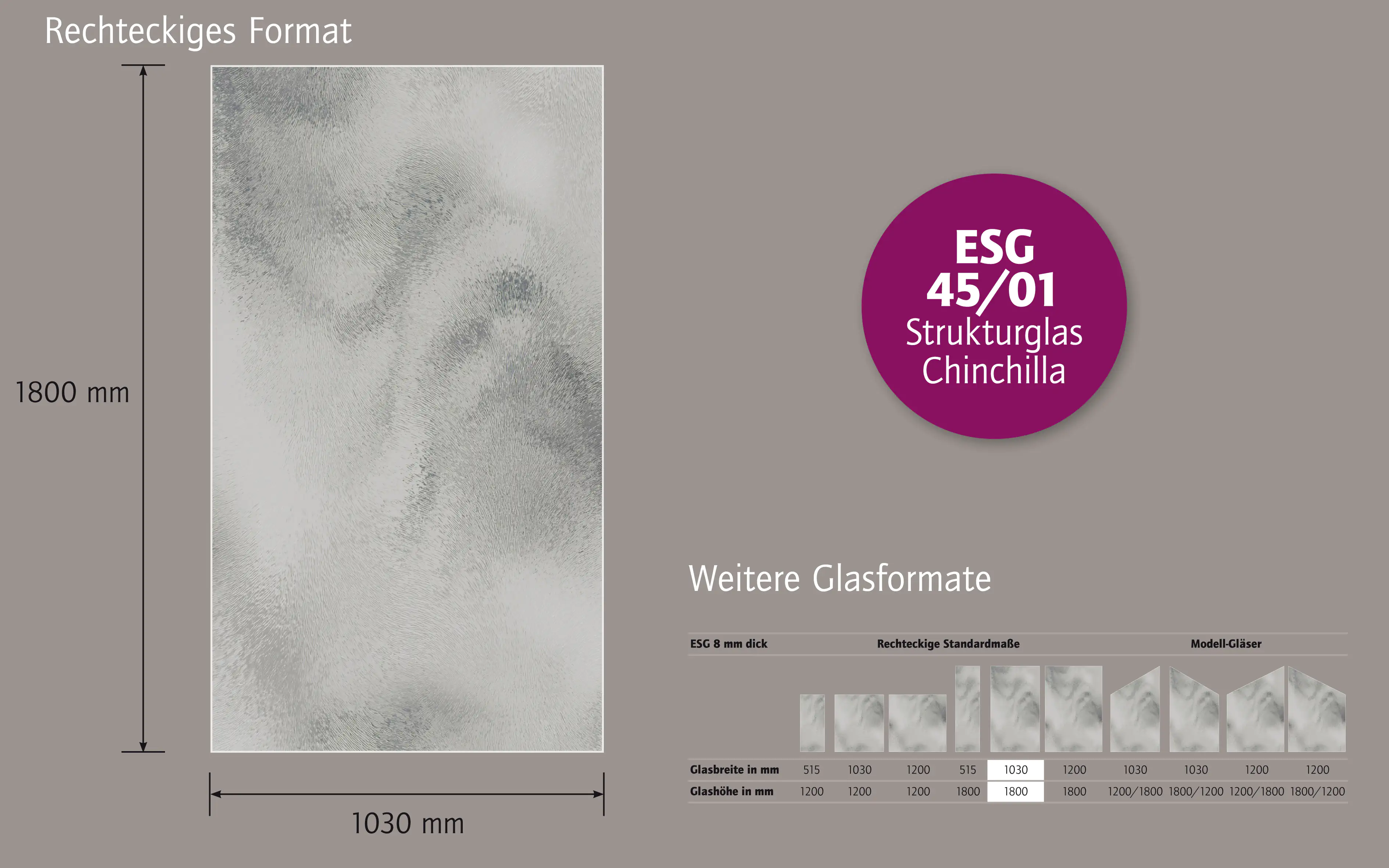 Ambiente Glaszaun B x H: 103 cm x 180 cm, gehärtetes 8 mm Glas
