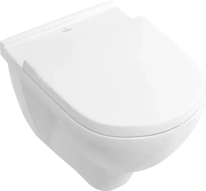 Villeroy & Boch Wand-Tiefspül-WC Targa spülrandlos inkl. WC-Sitz