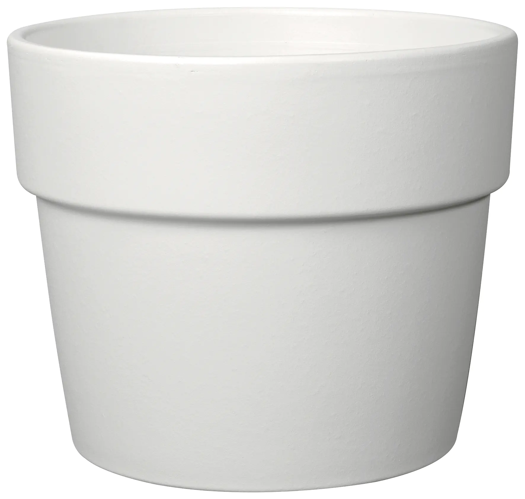 Bigband Pflanztopf Perfetto Ø 39 cm Terrakotta weiß 