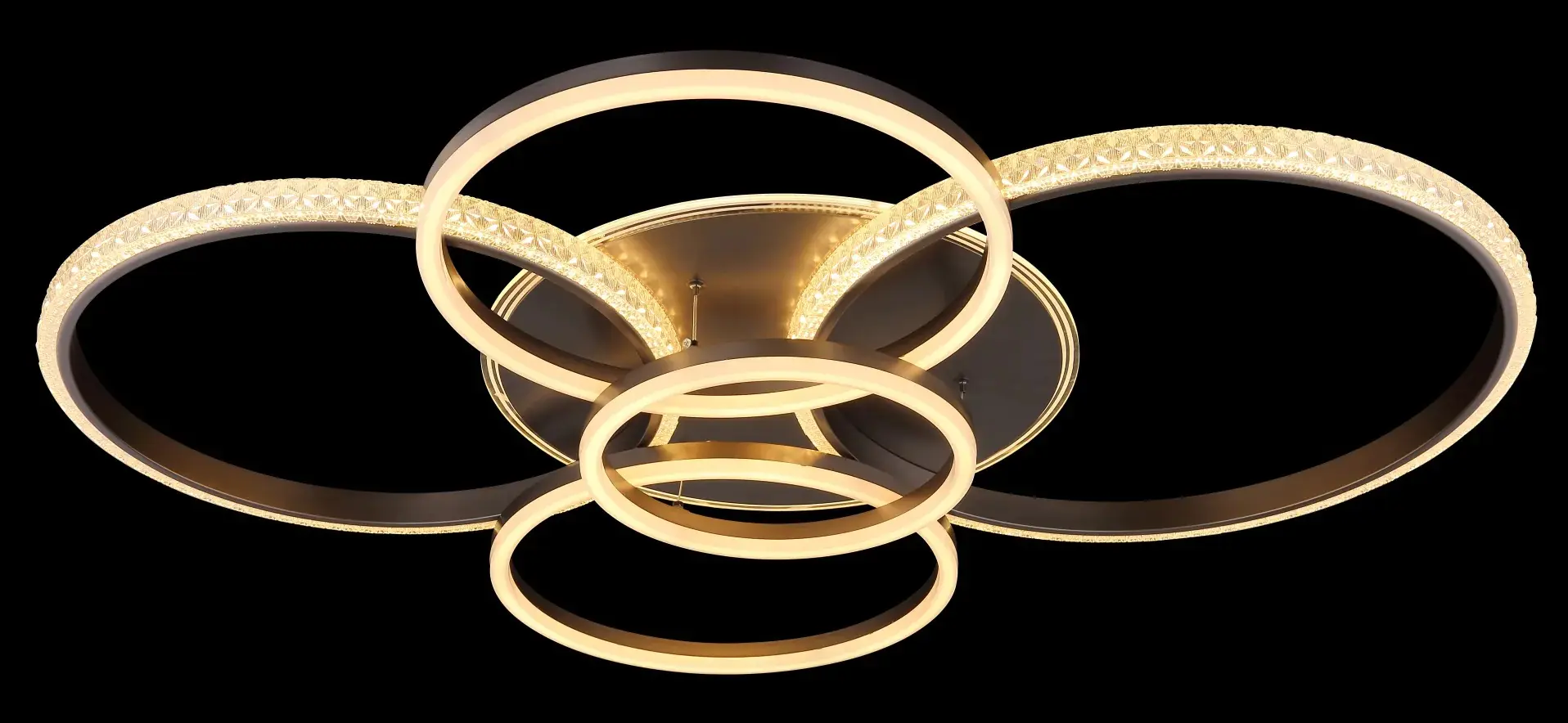 Globo LED Deckenleuchte Lorelei anthrazit