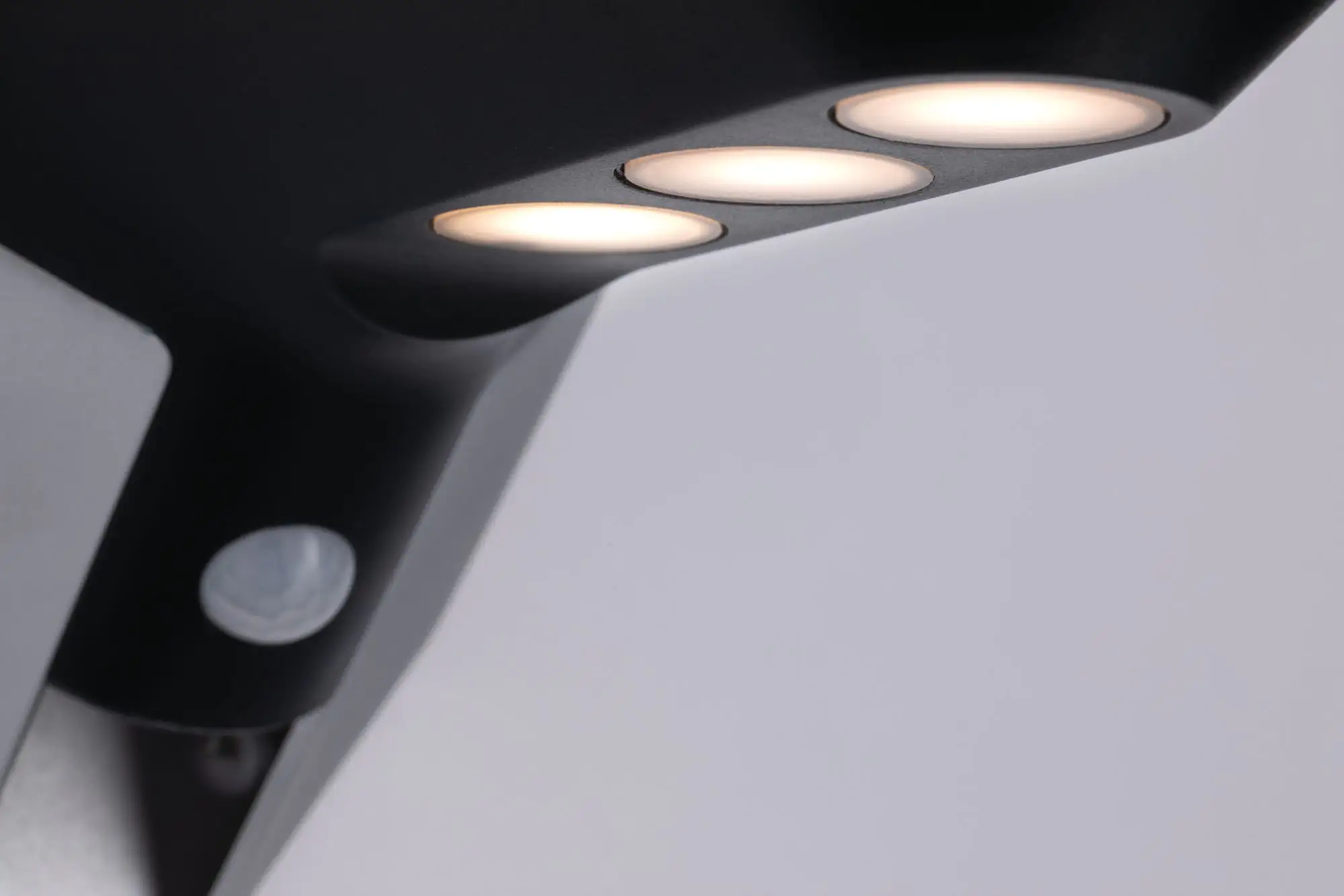 Paulmann LED Solar-Wandleuchte Soley anthrazit warmweiß Bewegungsmelder