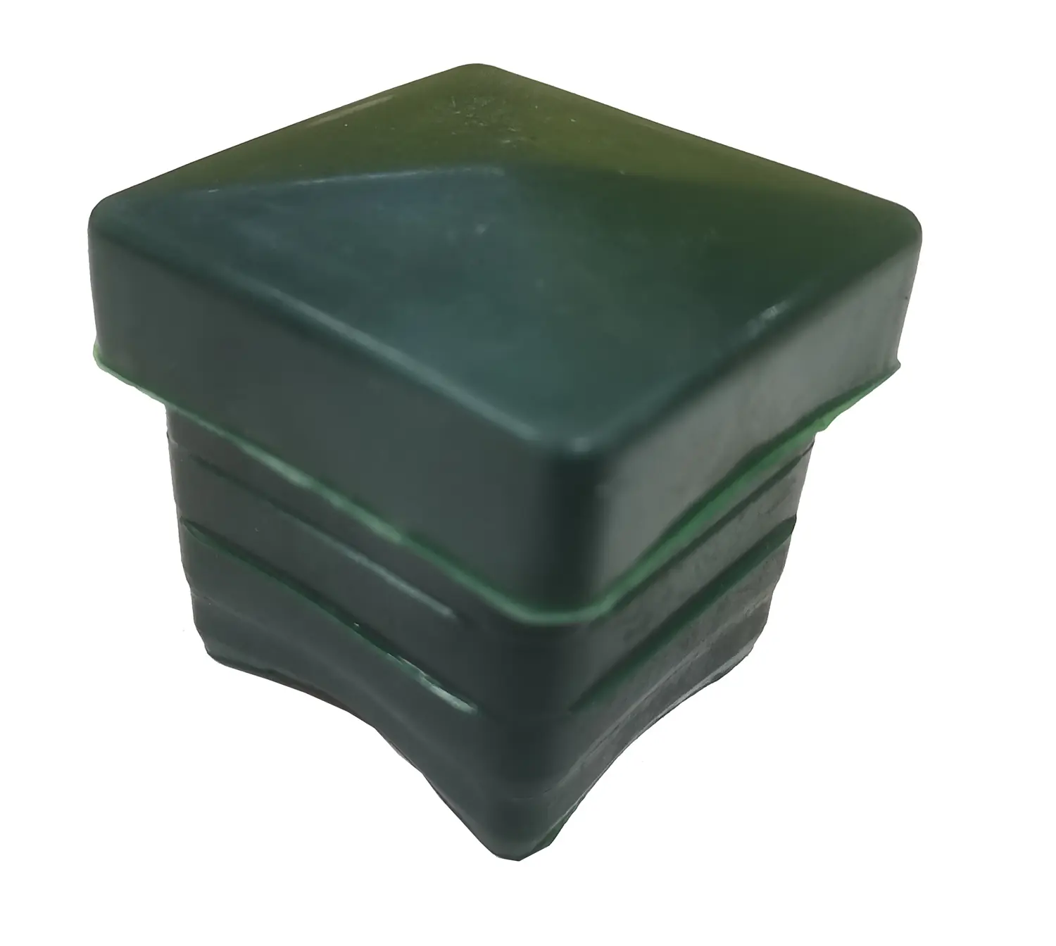 Floraworld Pfostenkappe 4 x 4 cm moosgrün