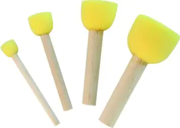 Kreul Schwammstupf-Pinsel 4er-Set