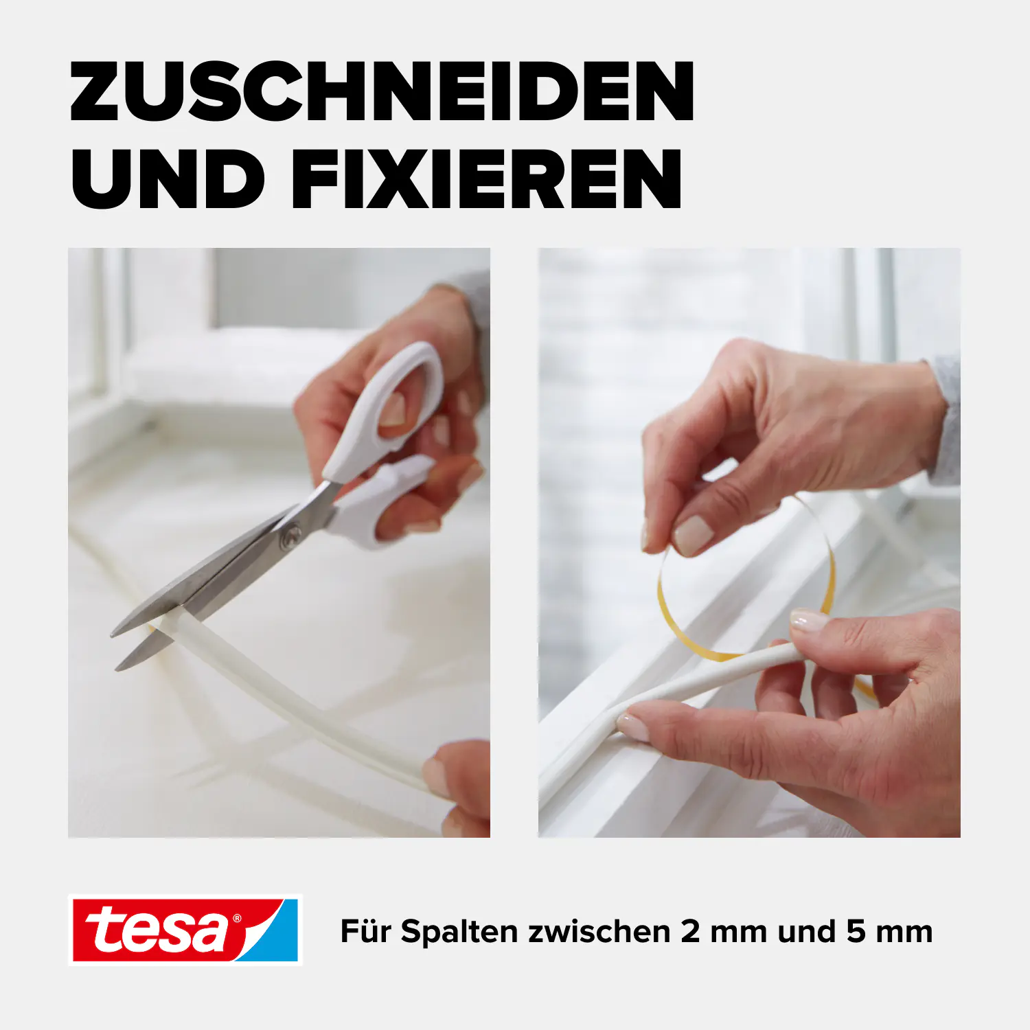 tesa Insulation P-Profil Classic 10 m, weiß