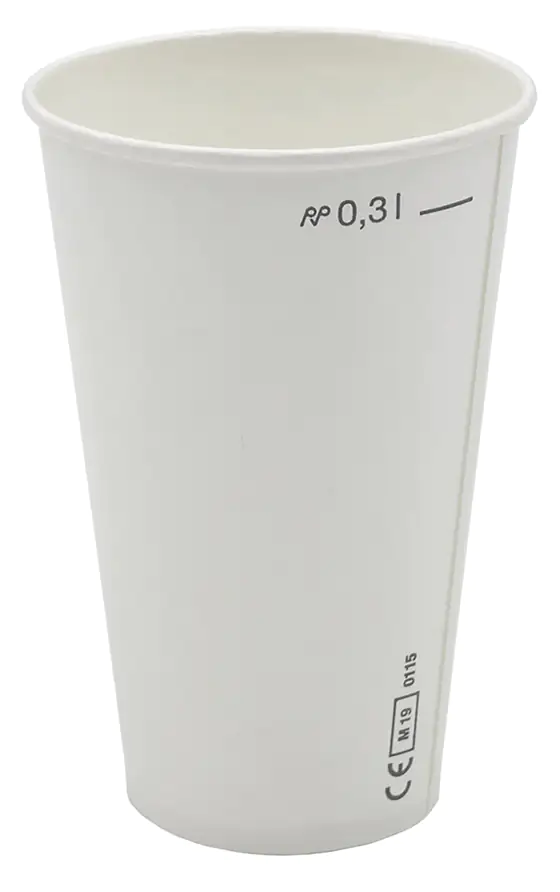 Braun & Company Becher weiß ByNature 10 Stück