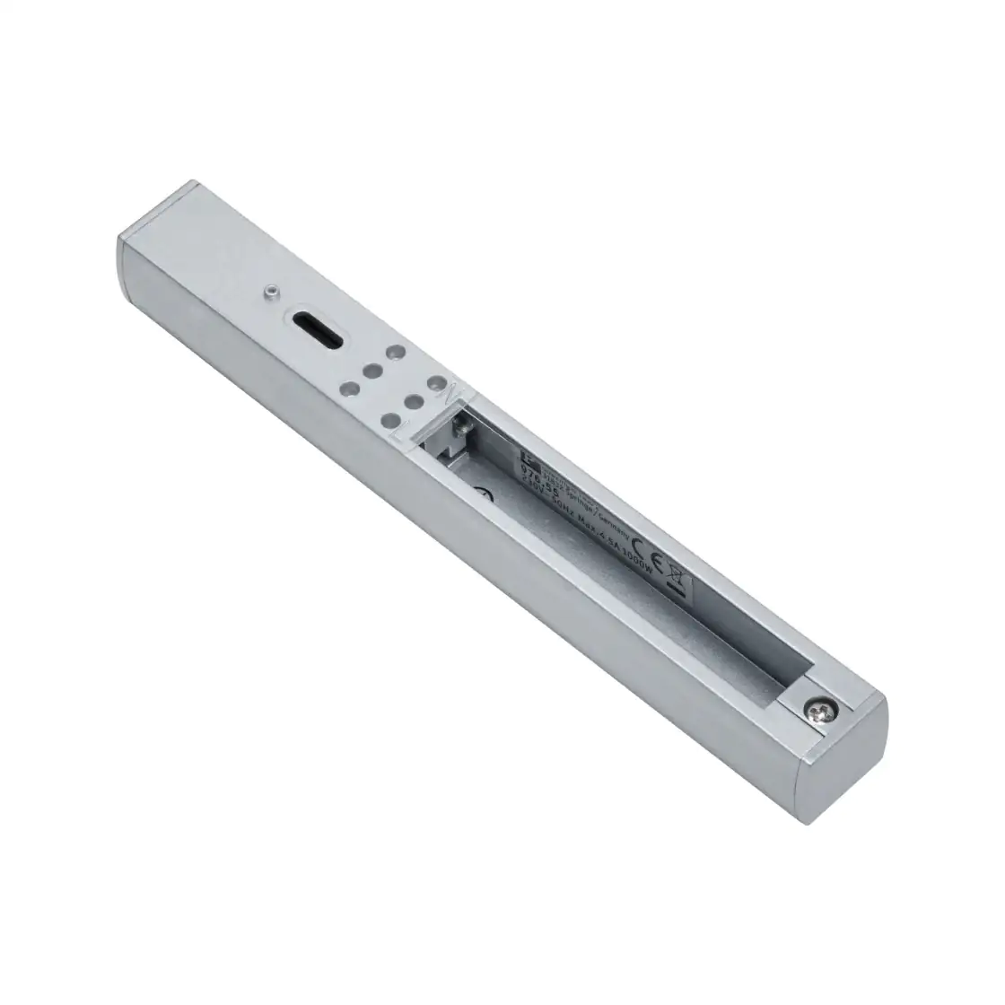 Paulmann URail Endeinspeisung chrom matt 16,1 x 1,8 cm max. 1.000 W