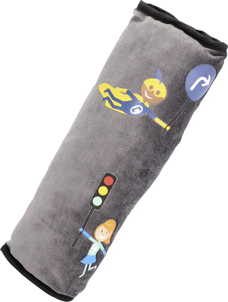 Cartrend Kids Gurtkissen grau
