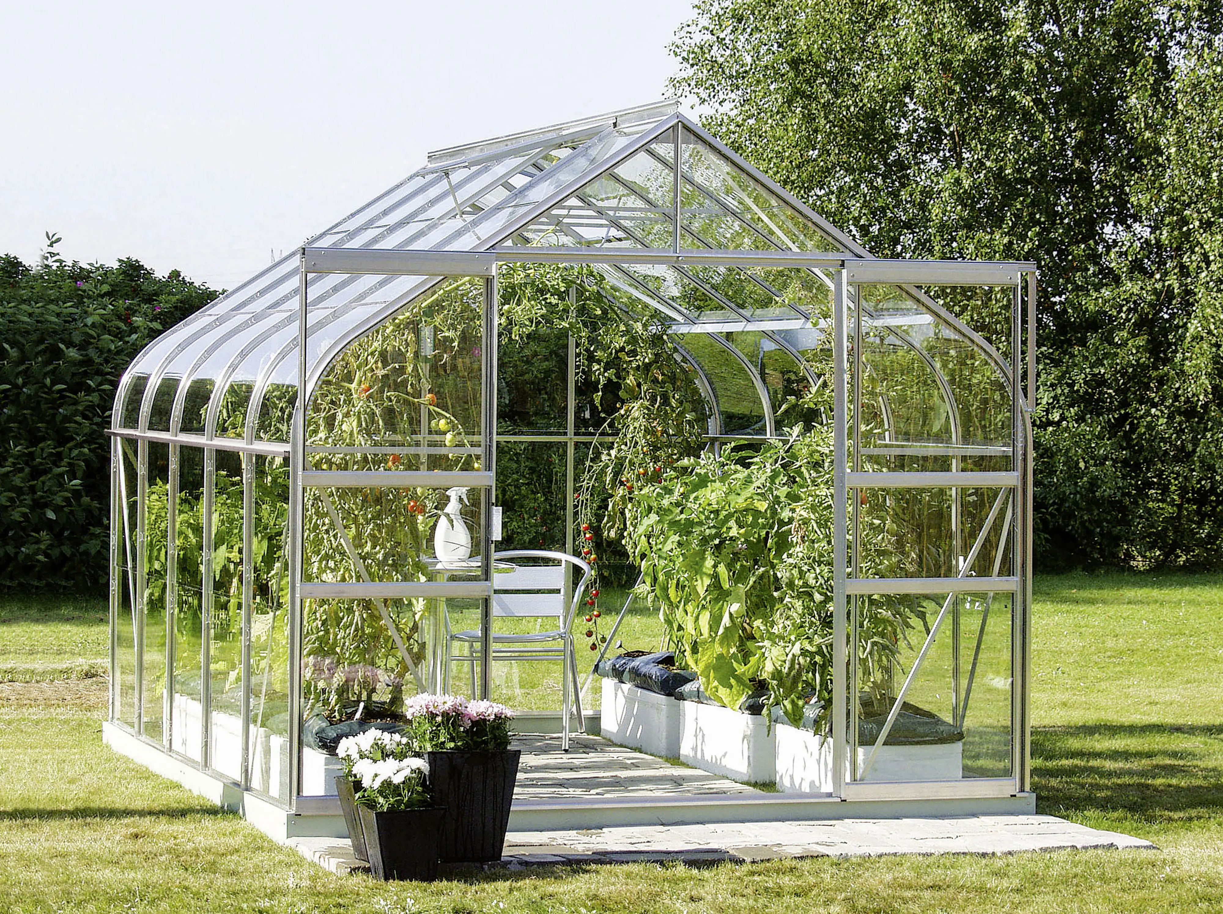 Vitavia Gewächshaus Dione 8300 264 x 321 cm 3 mm ESG