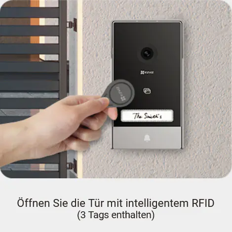 Ezviz Wlan Video-Türsprechanlage HP7 mit Monitor