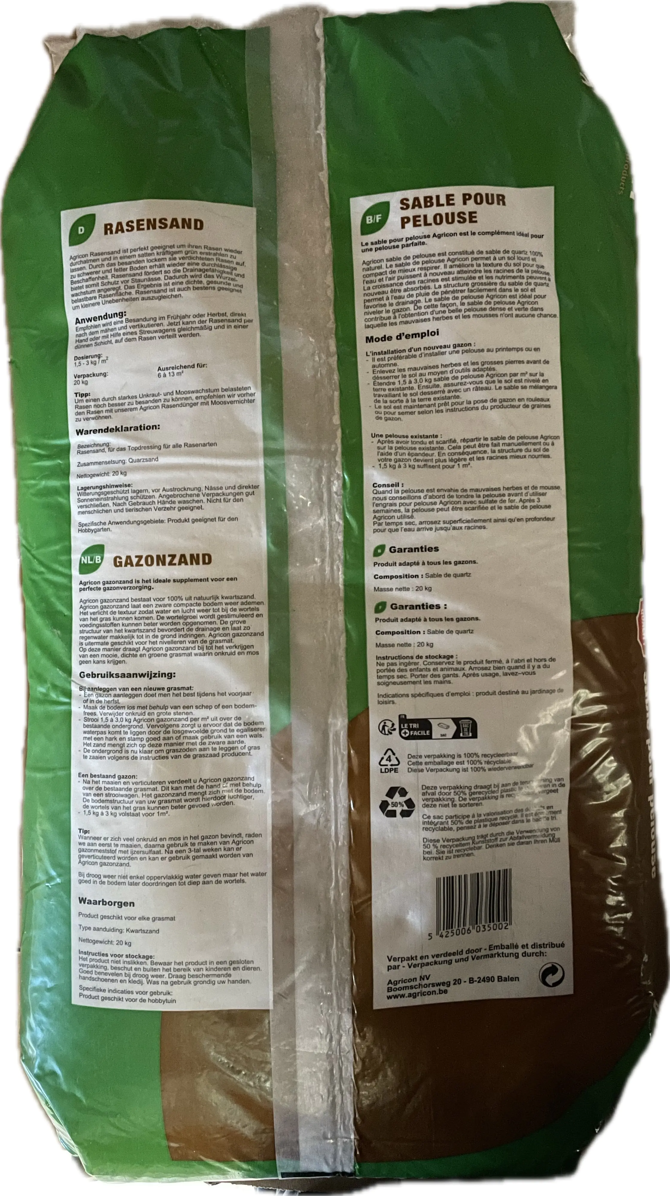 Agricon Rasensand 20 kg