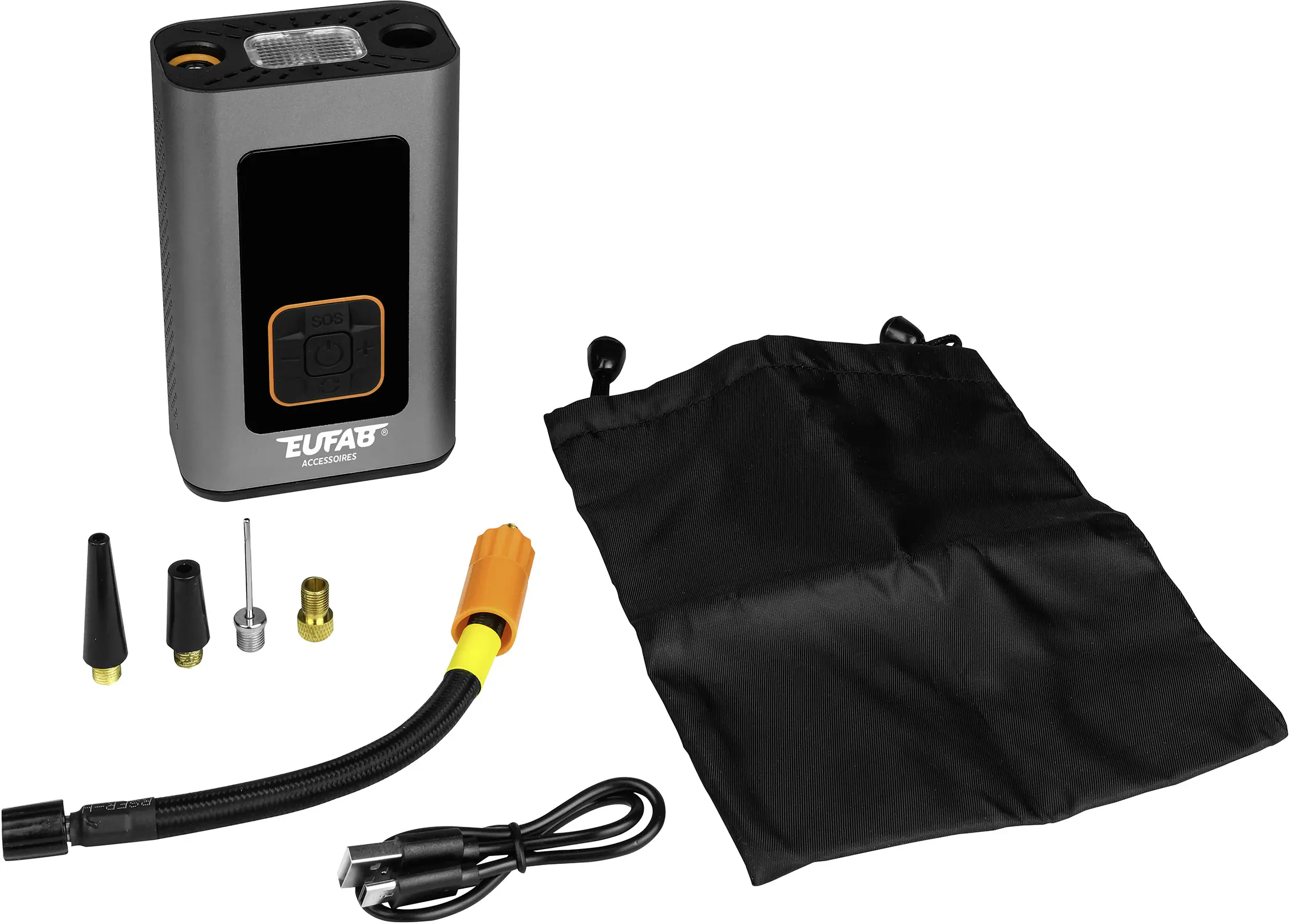 EUFAB Mini-Kompressor aufladbar