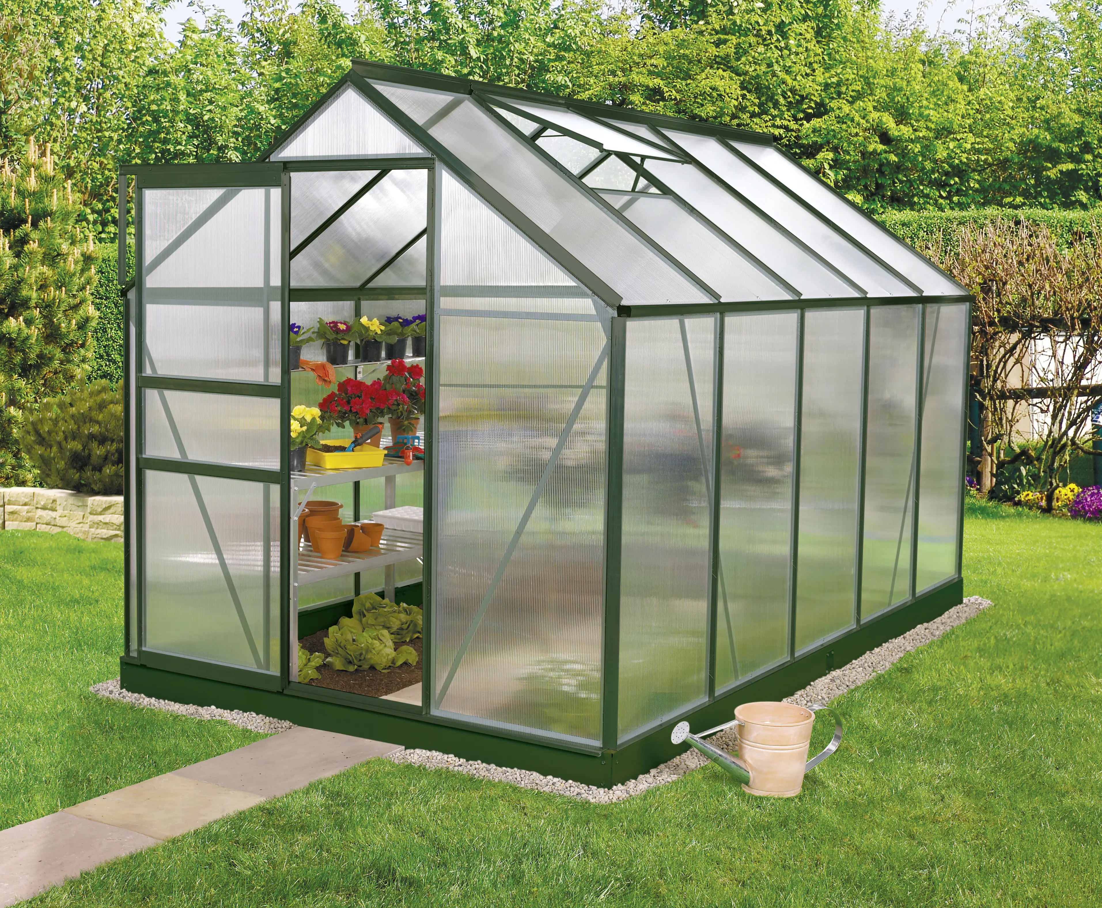 Vitavia Gewächshaus Venus 6200 192 x 317 cm 4 mm HPK