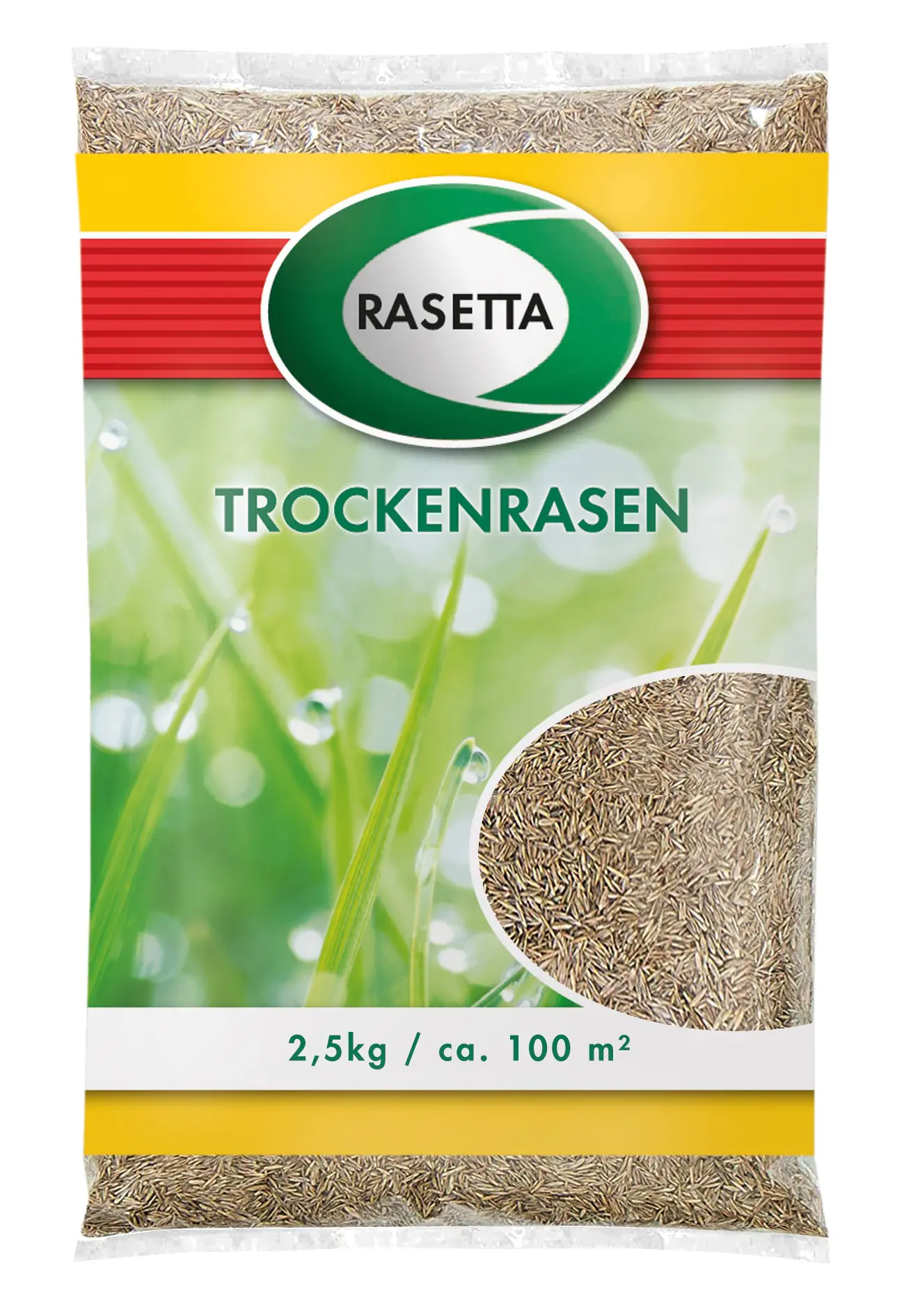 Rasetta Rasensamen für Trockenrasen 2,5 kg