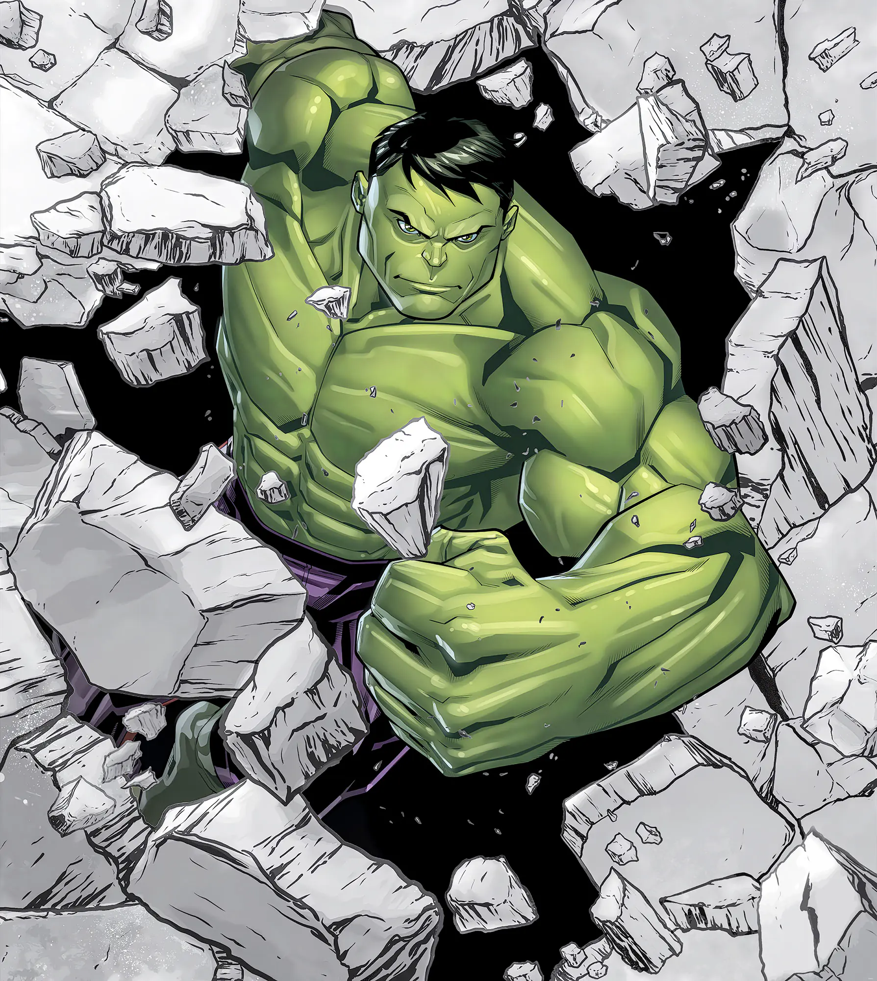 Komar Vlies Fototapete Hulk Breaker 250 x 280 cm 