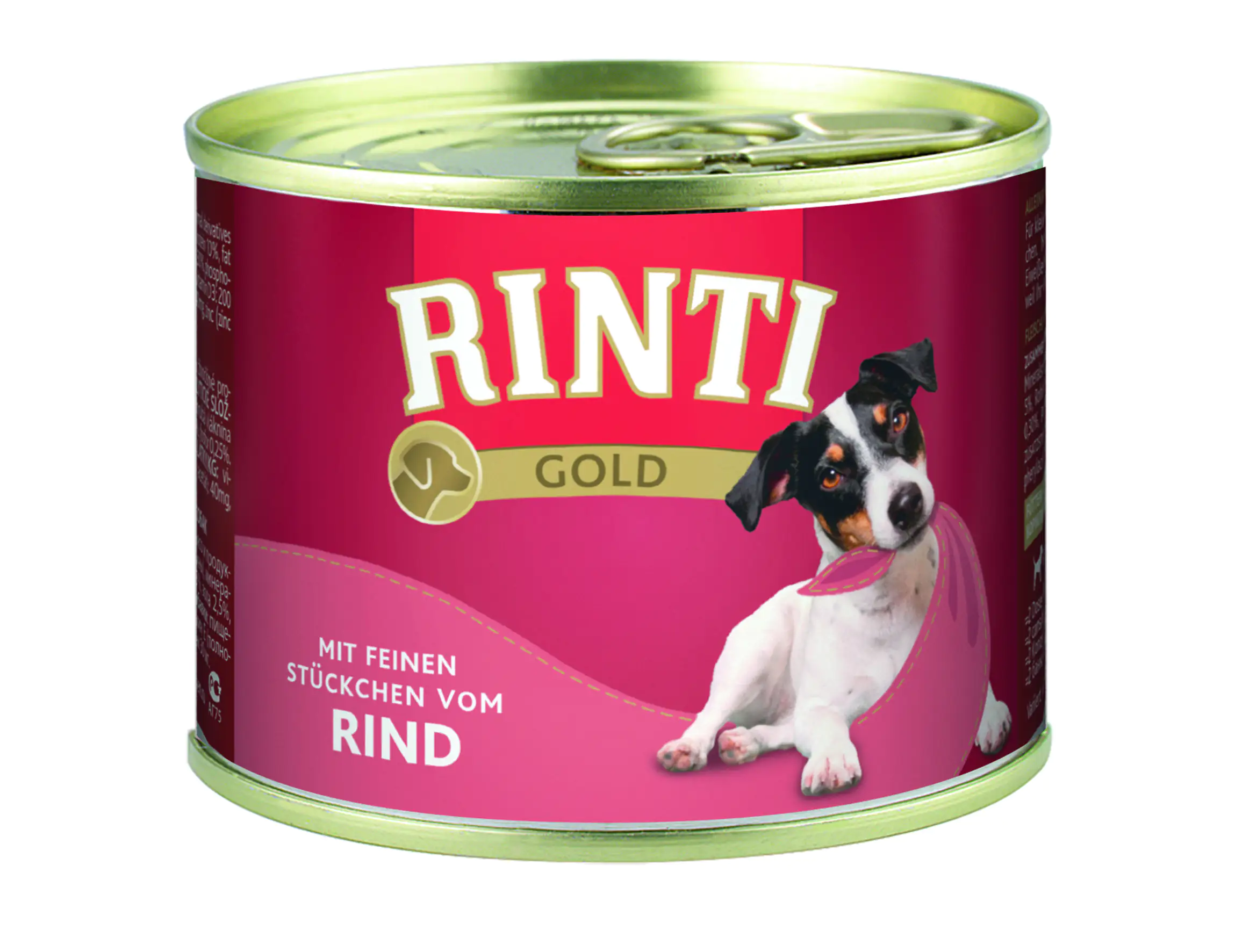 Rinti Gold Hundenassfutter Adult getreidefrei 185 g Rind