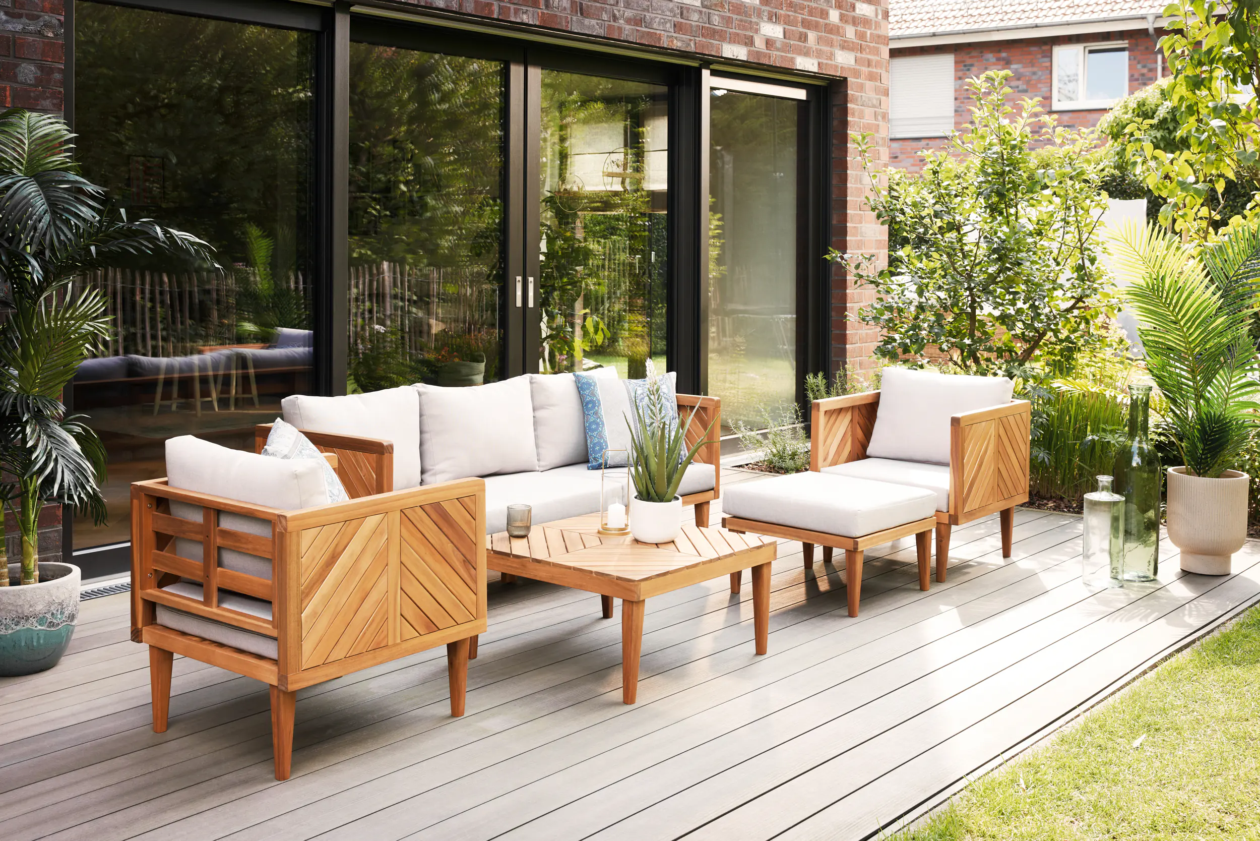 Primaster Gartenmöbel-Set Minori Akazienholz