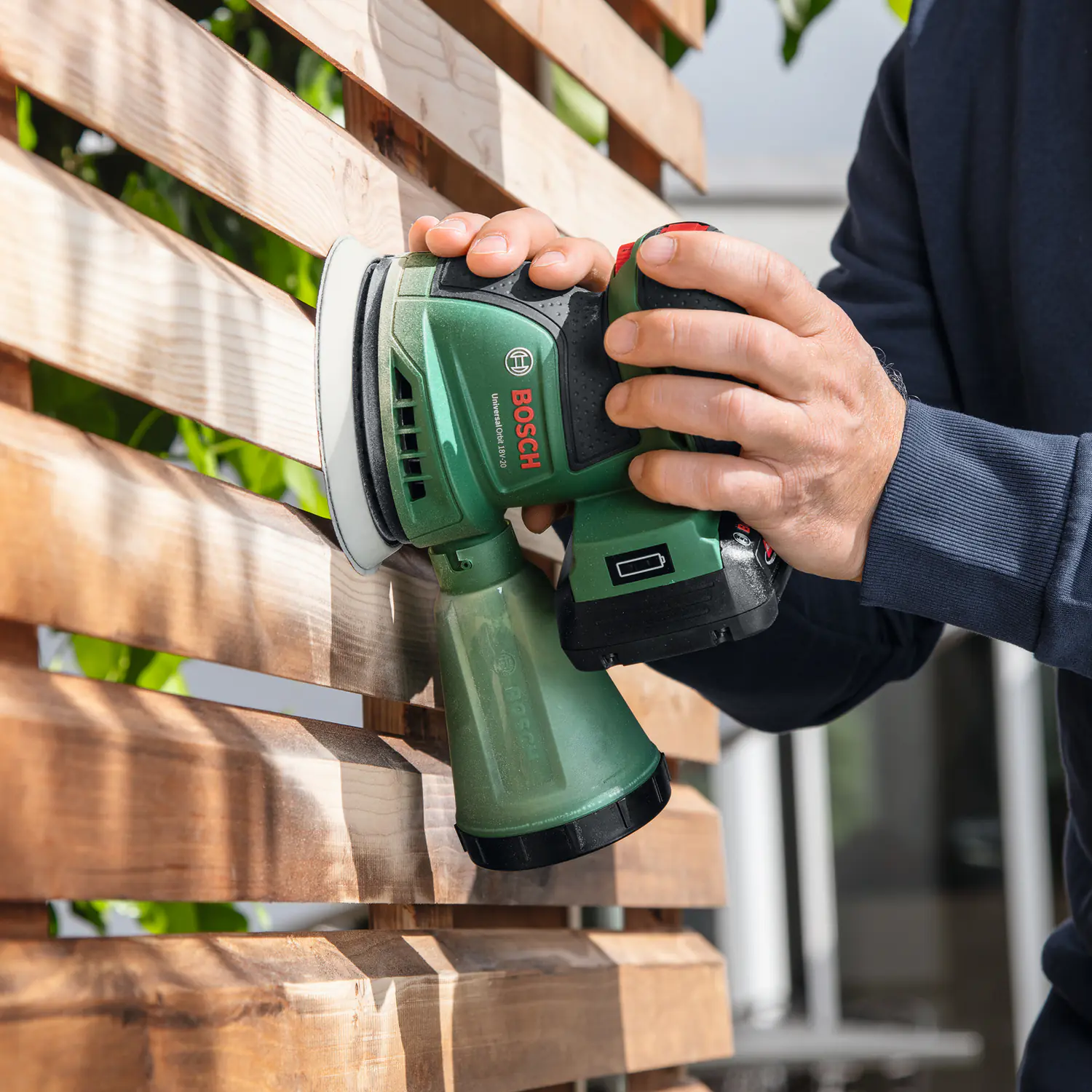 Bosch Akku-Exzenterschleifer UniversalOrbit 18V-20  Solo